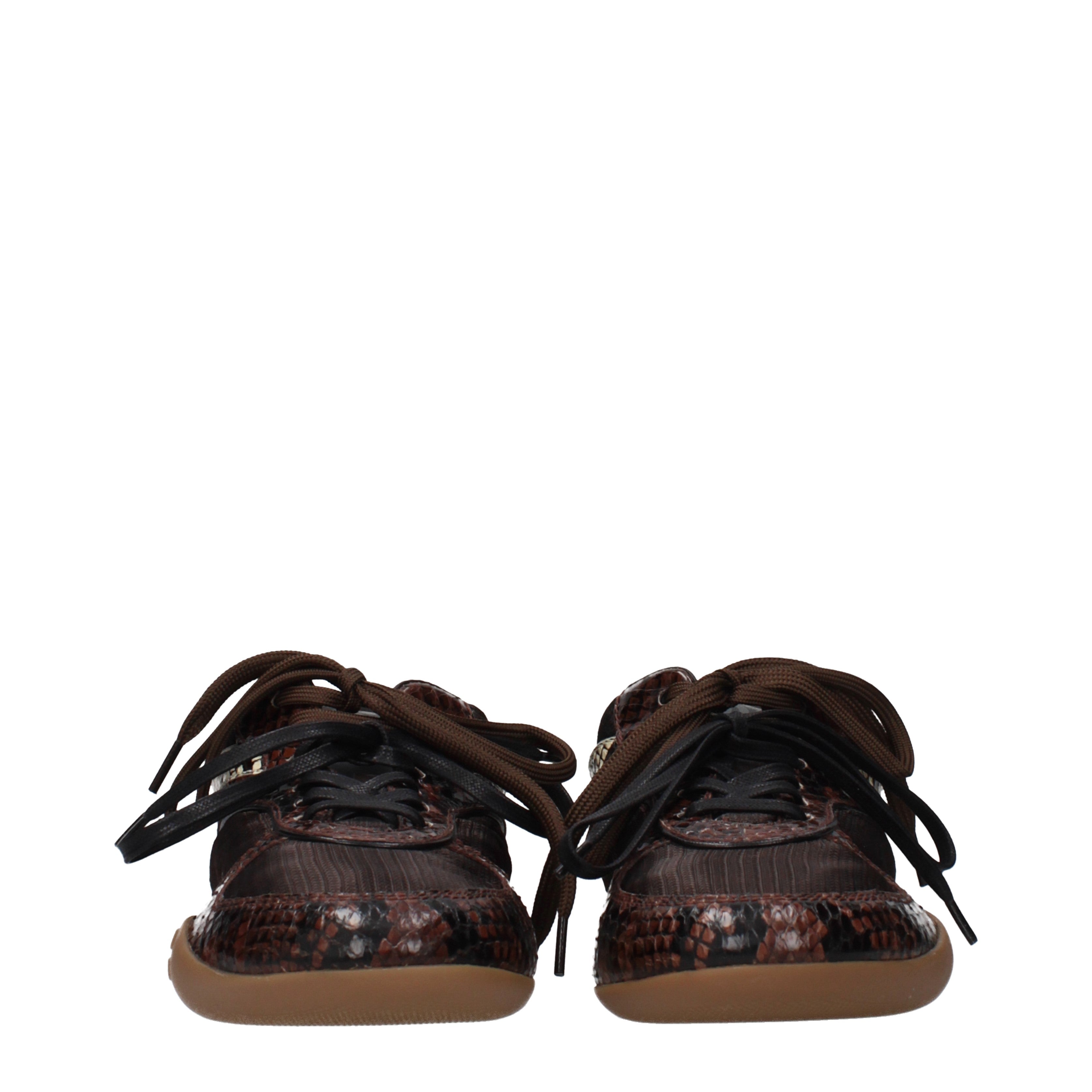 Miu Miu Sneakers Women Fabric Brown/Dark Brown | B-Exit – B-Exit