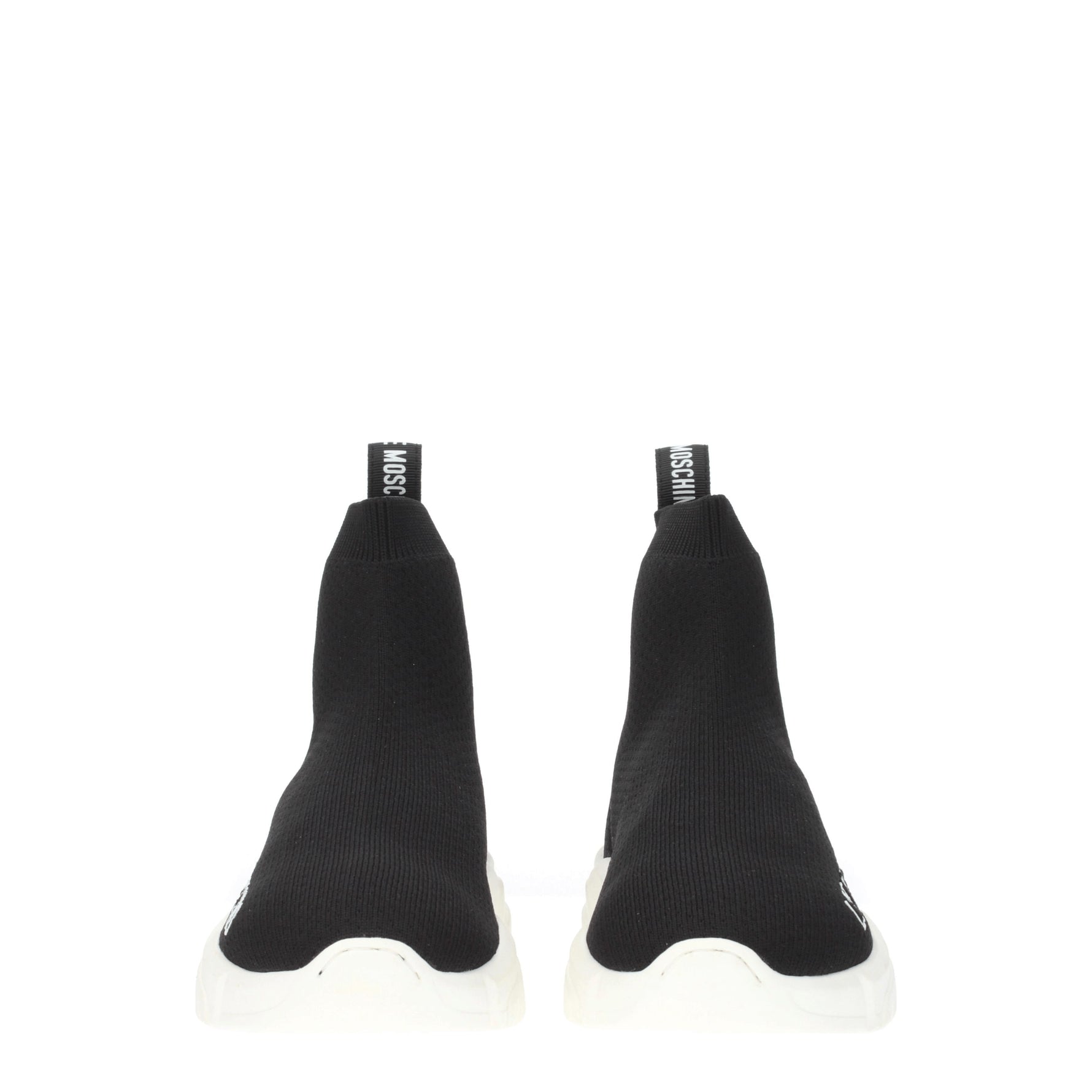 Love Moschino Sneakers Donna Tessuto Nero Bianco