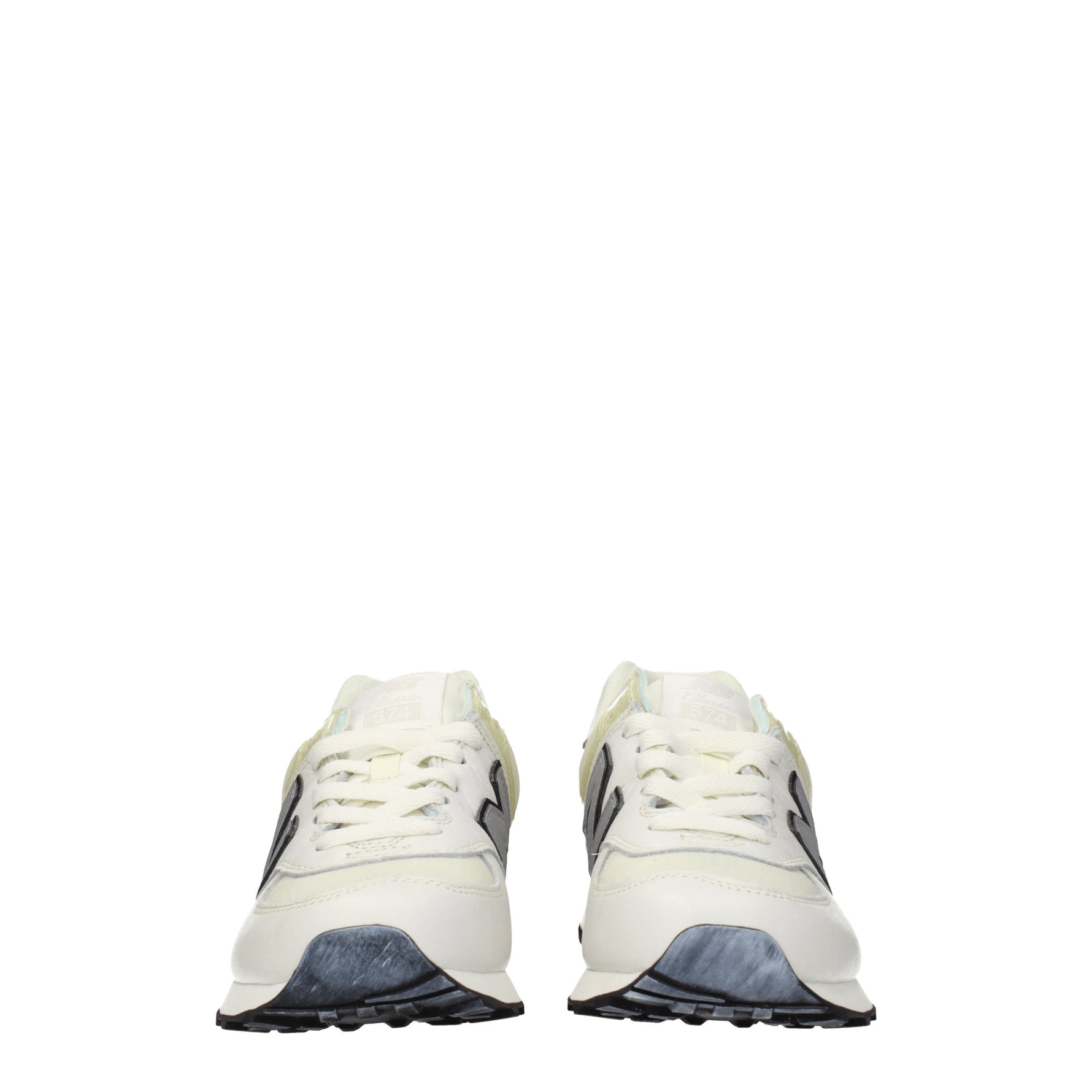 New Balance Sneakers 574 Uomo Tessuto Beige