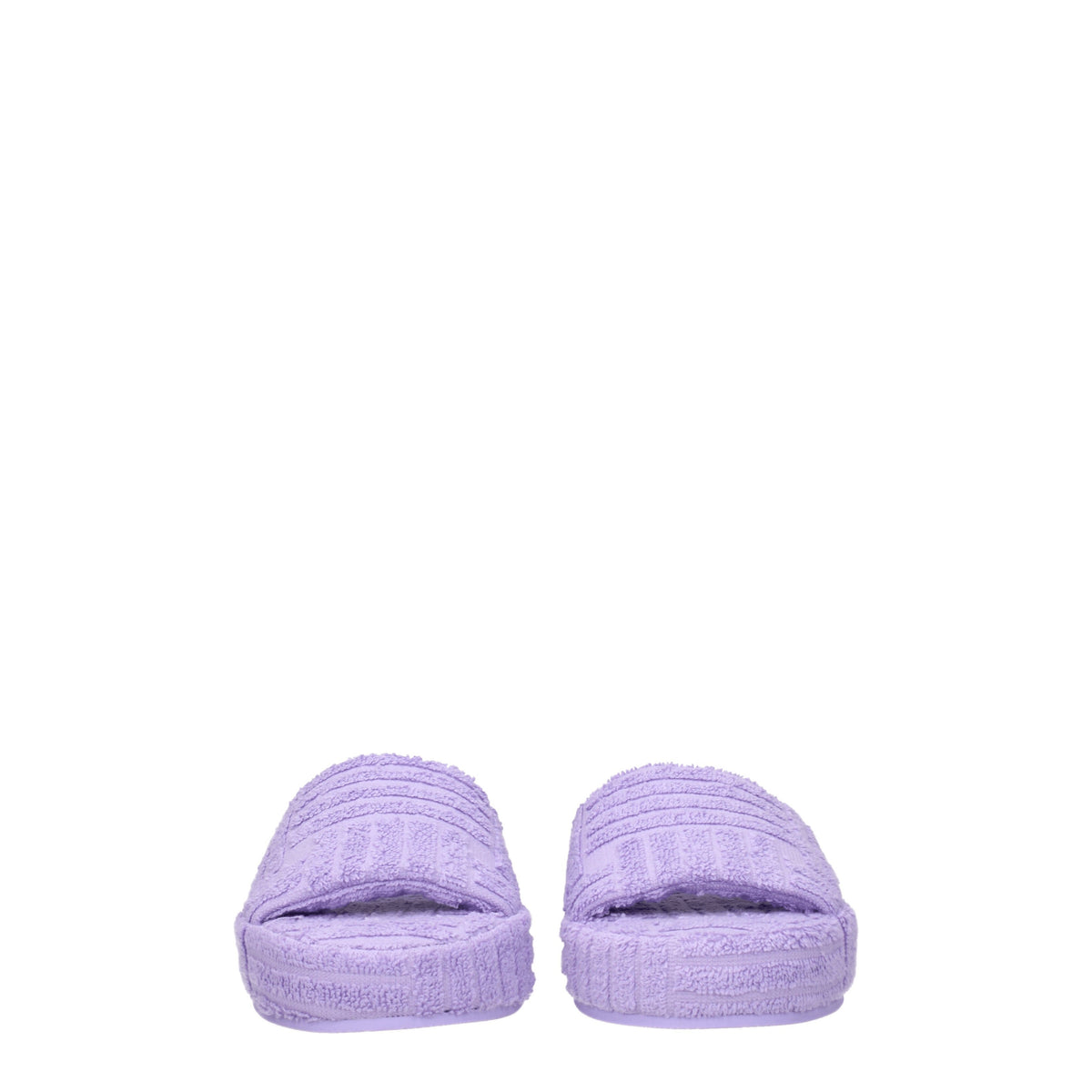 Bottega Veneta Ciabatte e Zoccoli Donna Tessuto Viola Glicine