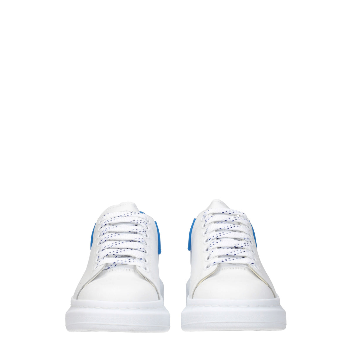 Alexander McQueen Sneakers oversize Uomo Pelle Bianco Blu