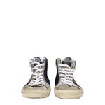 Golden Goose Sneakers slide Uomo Camoscio Blu Talpa