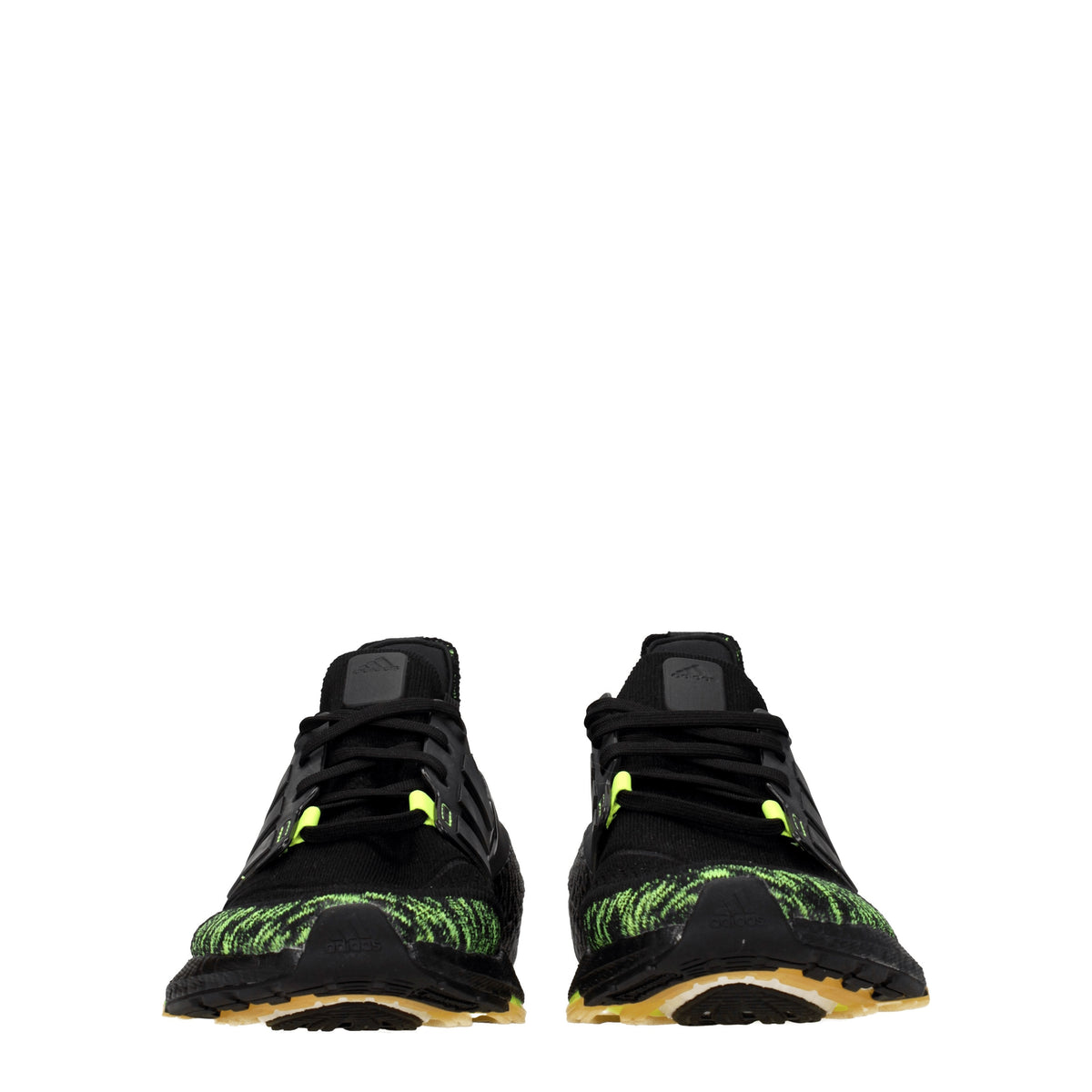 Adidas Sneakers ultraboost 2.2 Uomo Tessuto Nero Giallo Fluo