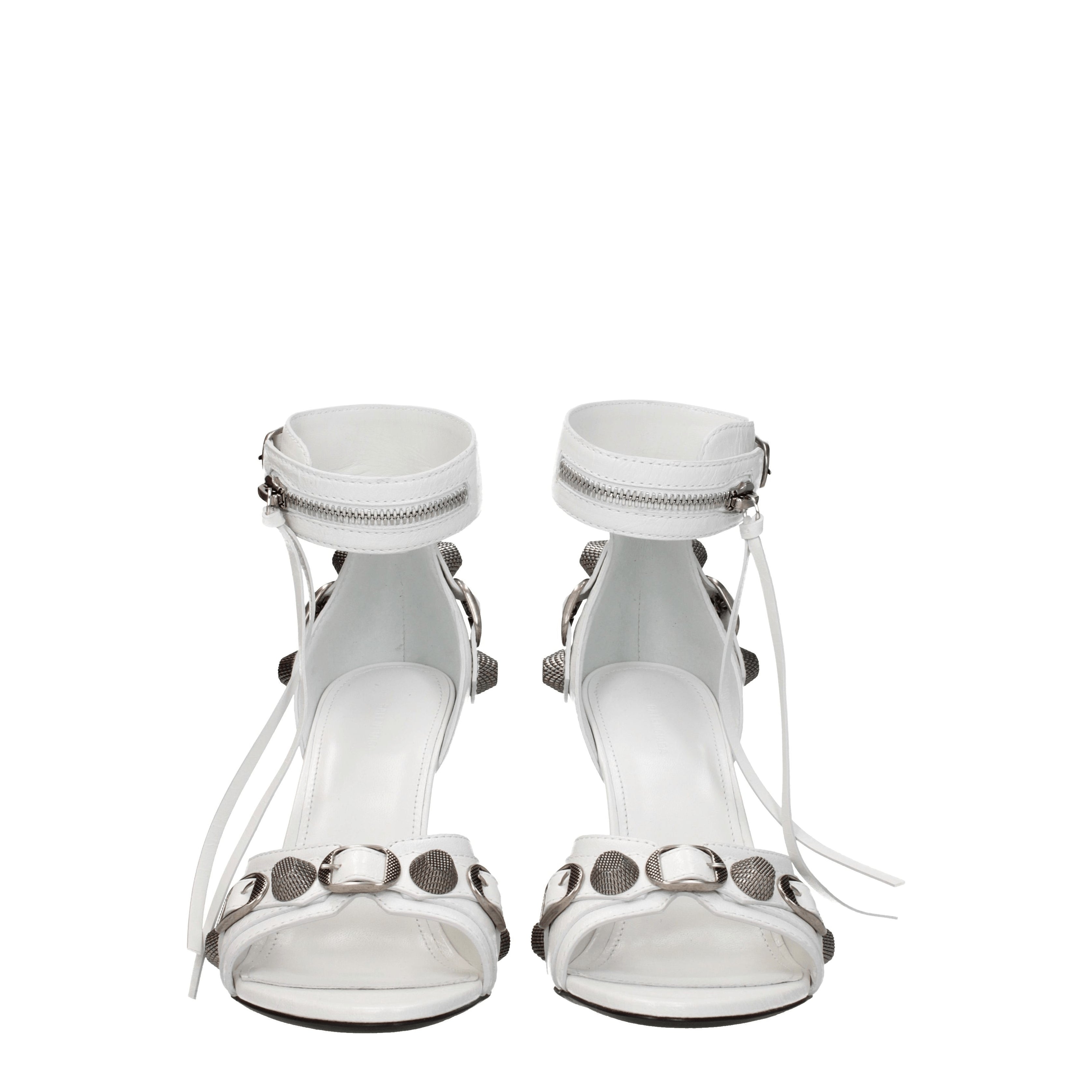 Balenciaga Sandals Women Leather White | B-Exit – B-Exit top shop