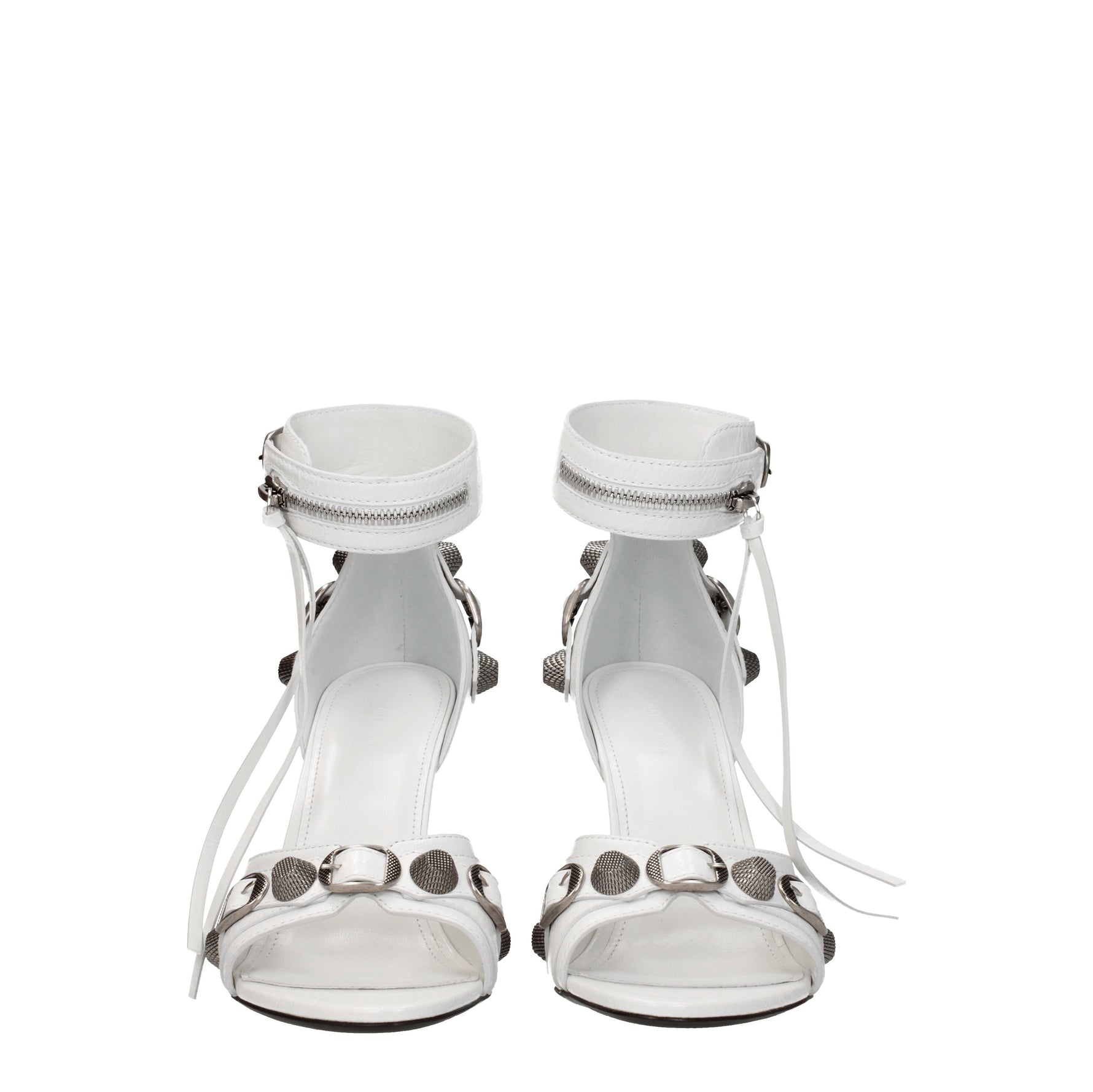 Balenciaga Sandali cagole Donna Pelle Bianco