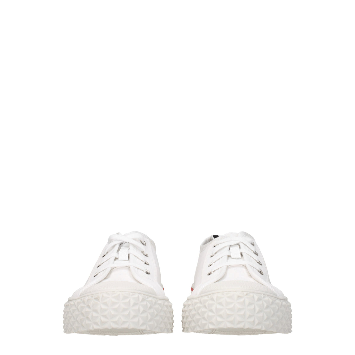 Thom Browne Sneakers Uomo Tessuto Bianco