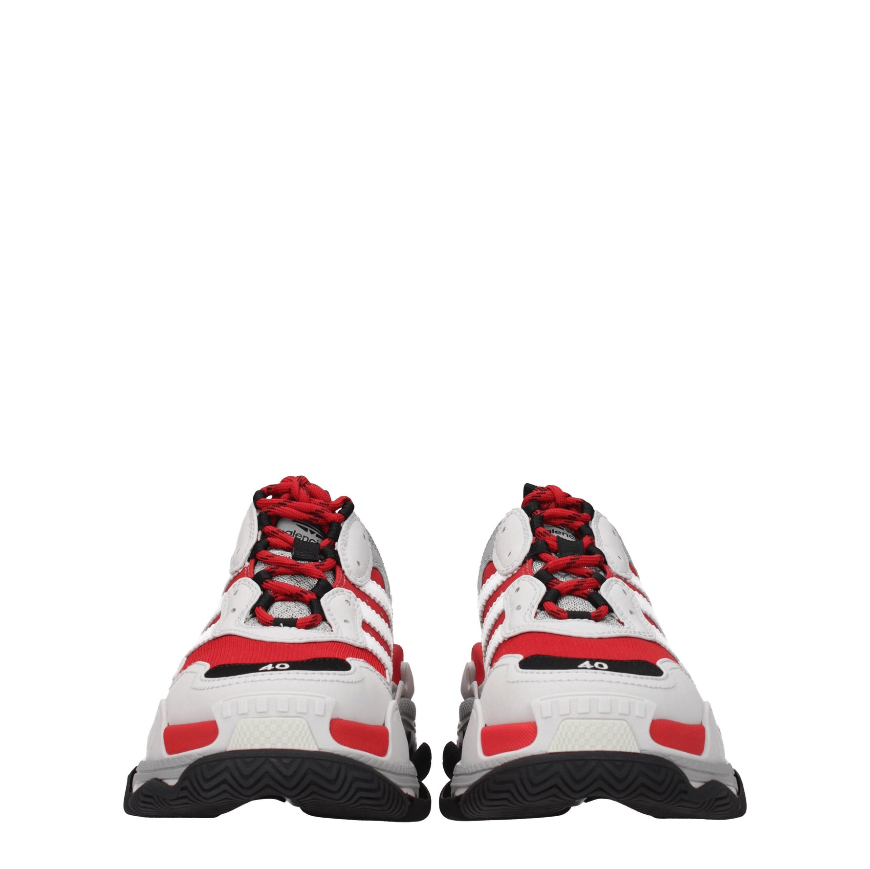 Balenciaga Sneakers adidas triple s Uomo Tessuto Grigio Rosso
