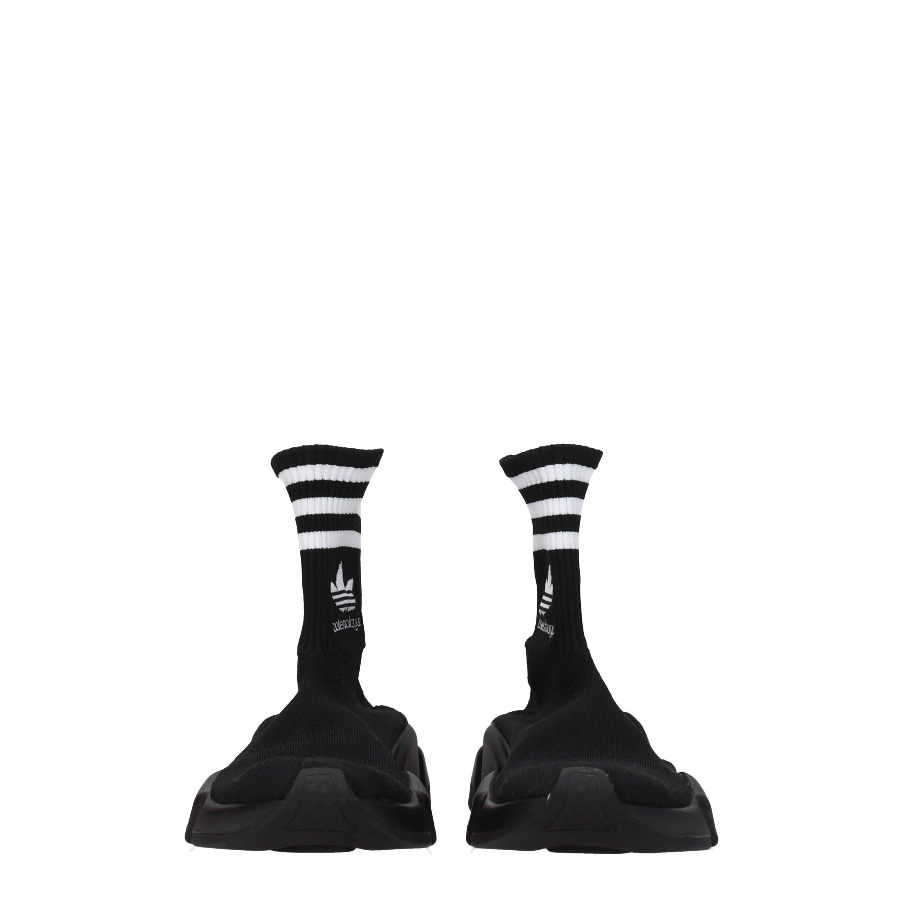 Balenciaga Sneakers adidas speed Donna Tessuto Nero Bianco