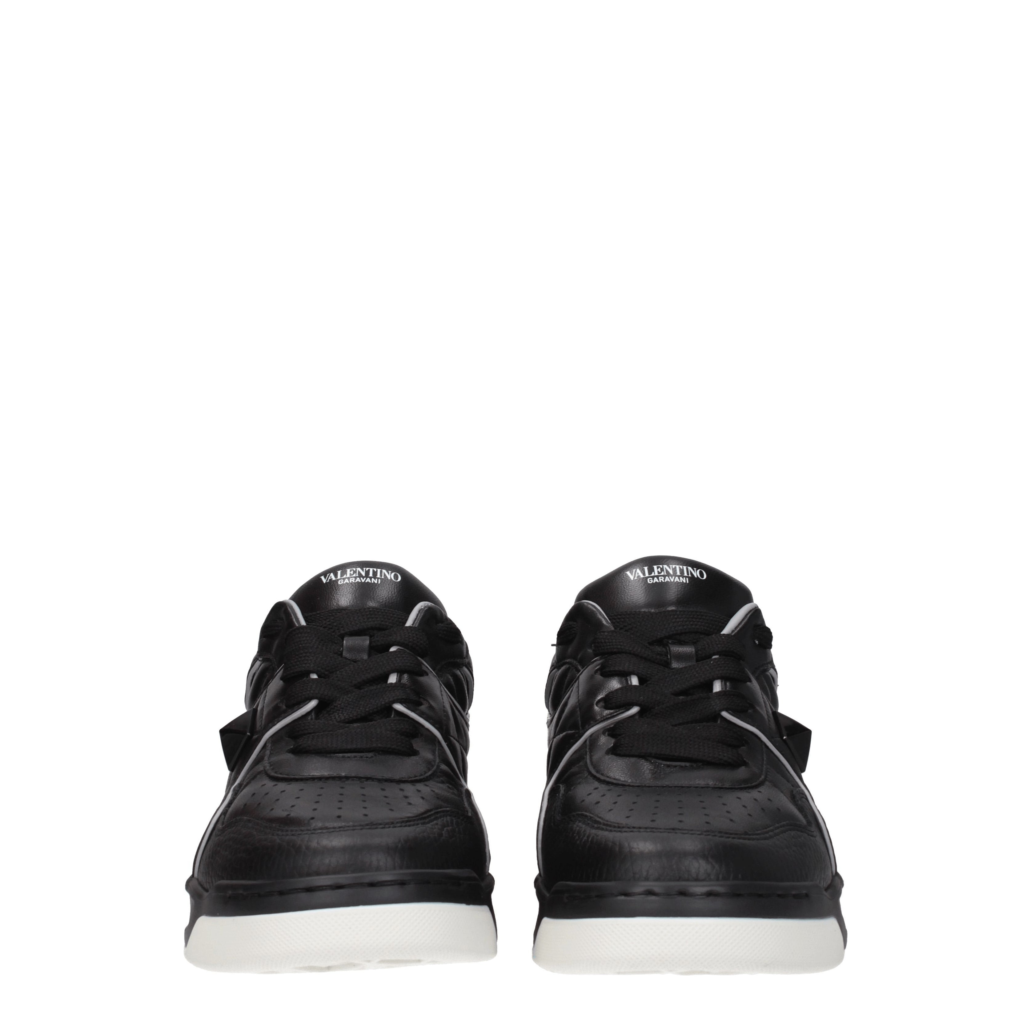 VALENTINO｜ (6Y0J0S67 KRE 0NO / 6Y2J0S67 KRE 0NO) Valentino Garavani Sneakers Men Leather Black/Black | B-Exit
