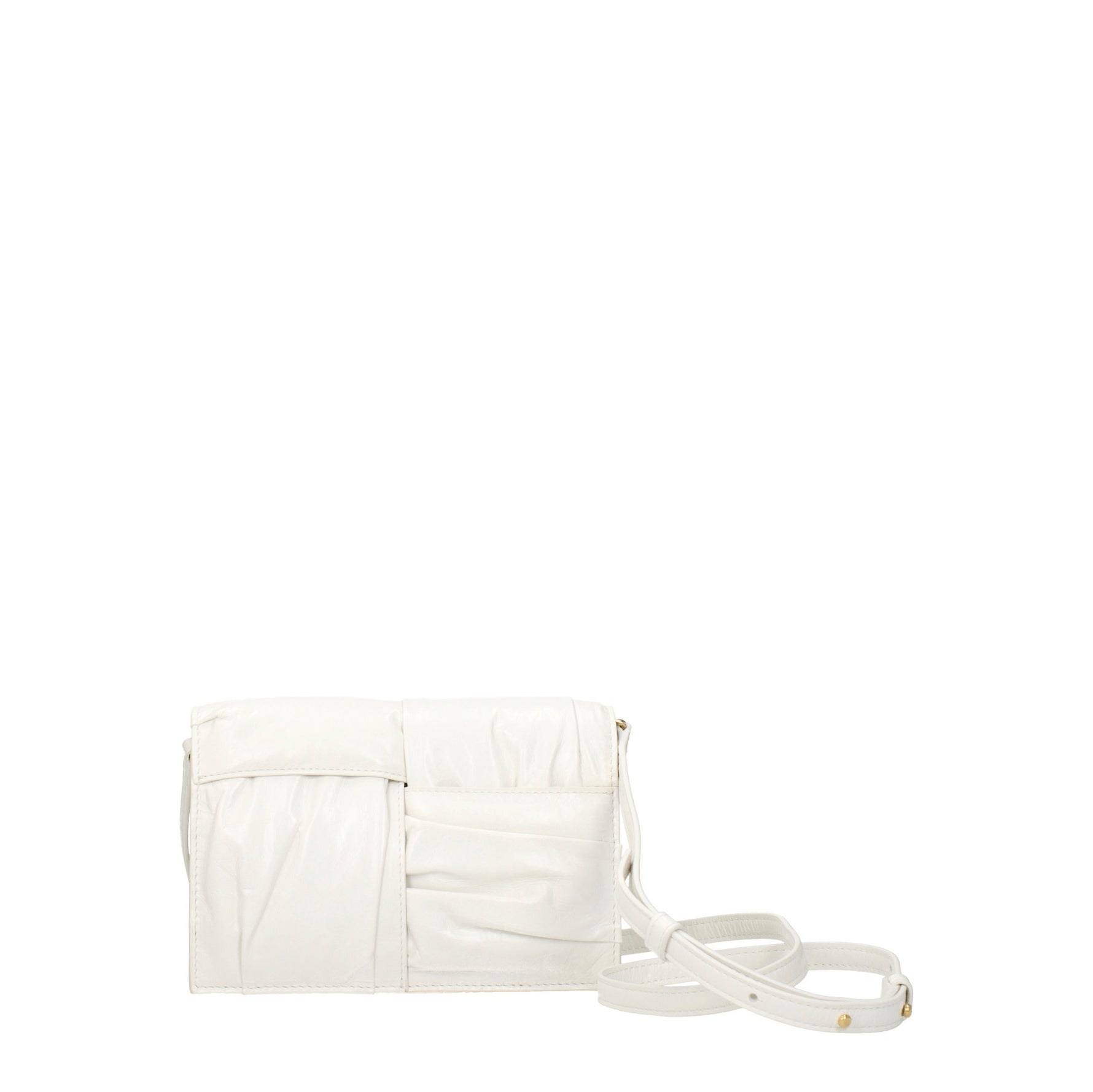Bottega Veneta Pochette cassette Donna Pelle Bianco
