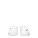 Dolce&Gabbana Sneakers Uomo Pelle Bianco Bianco Ottico