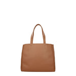 Love Moschino Borse a Spalla Donna Poliuretano Marrone Camel