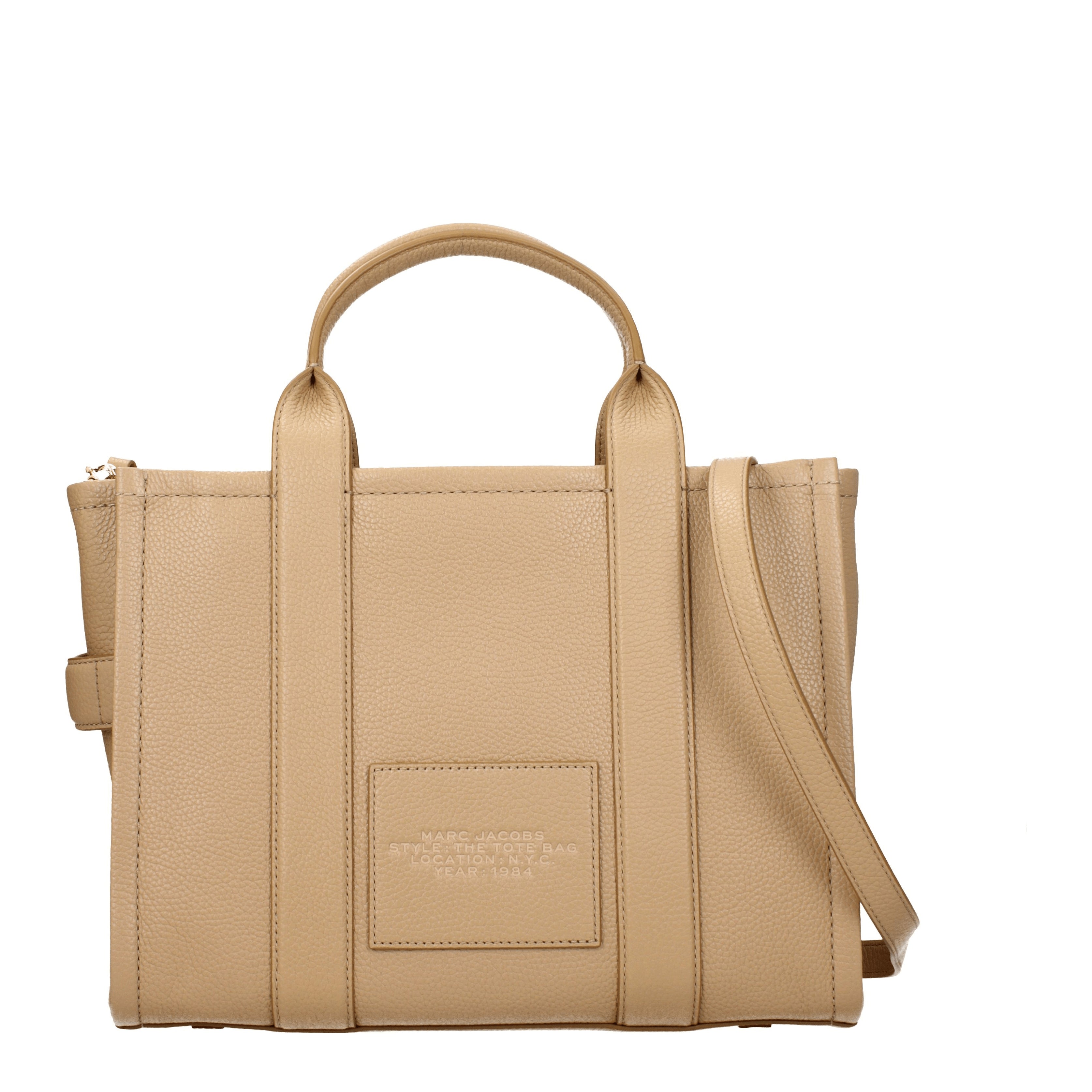 Marc Jacobs Handbags Women Leather Beige/Camel | B-Exit – B-Exit