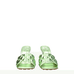 Bottega Veneta Sandali Donna Pelle Verde Pistacchio