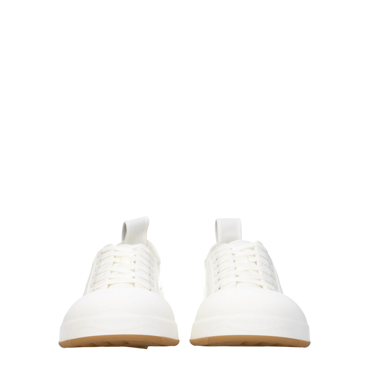 Bottega Veneta Sneakers vulcan Uomo Tessuto Bianco Bianco Ottico
