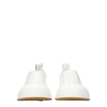 Bottega Veneta Sneakers vulcan Uomo Tessuto Bianco Bianco Ottico