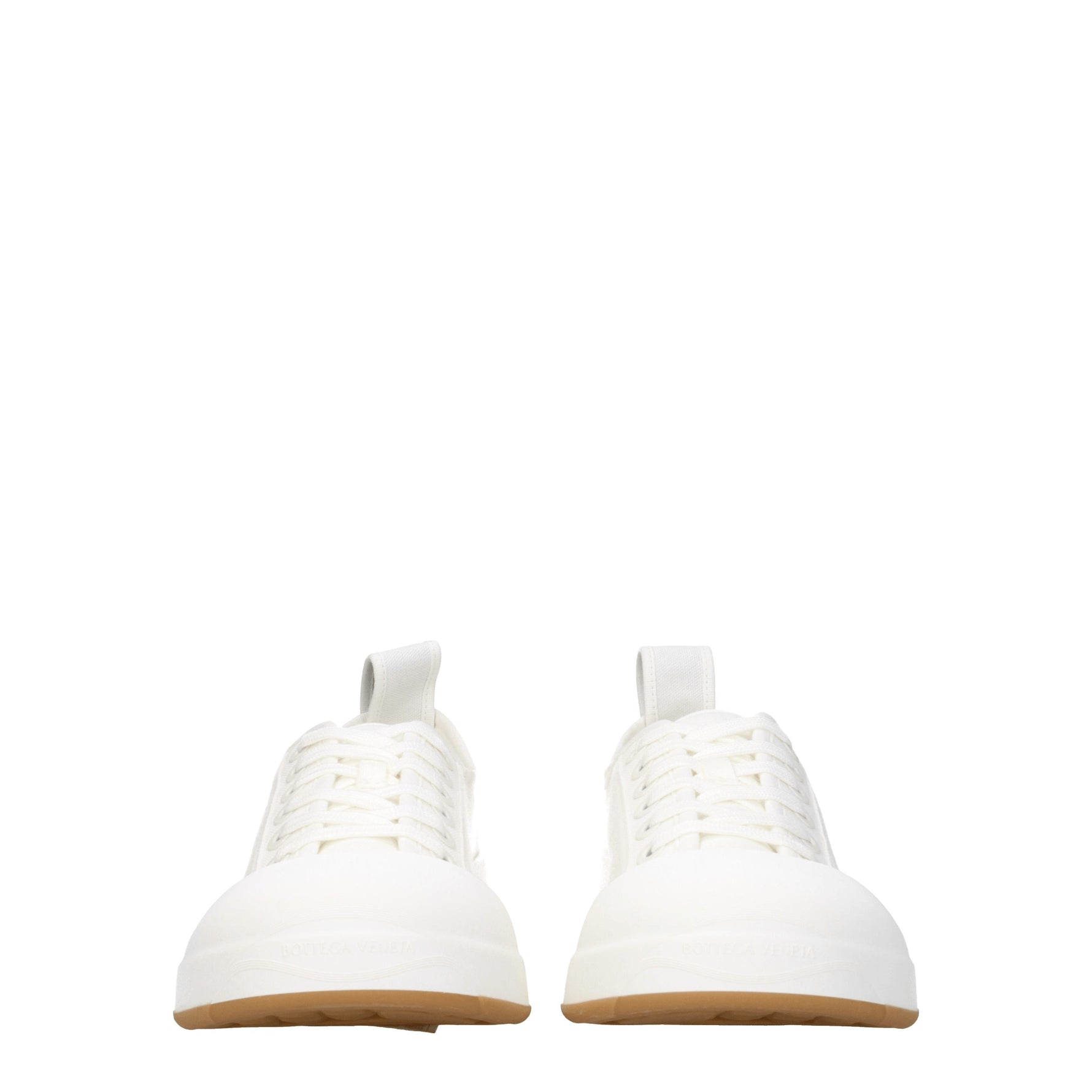 Bottega Veneta Sneakers vulcan Uomo Tessuto Bianco Bianco Ottico