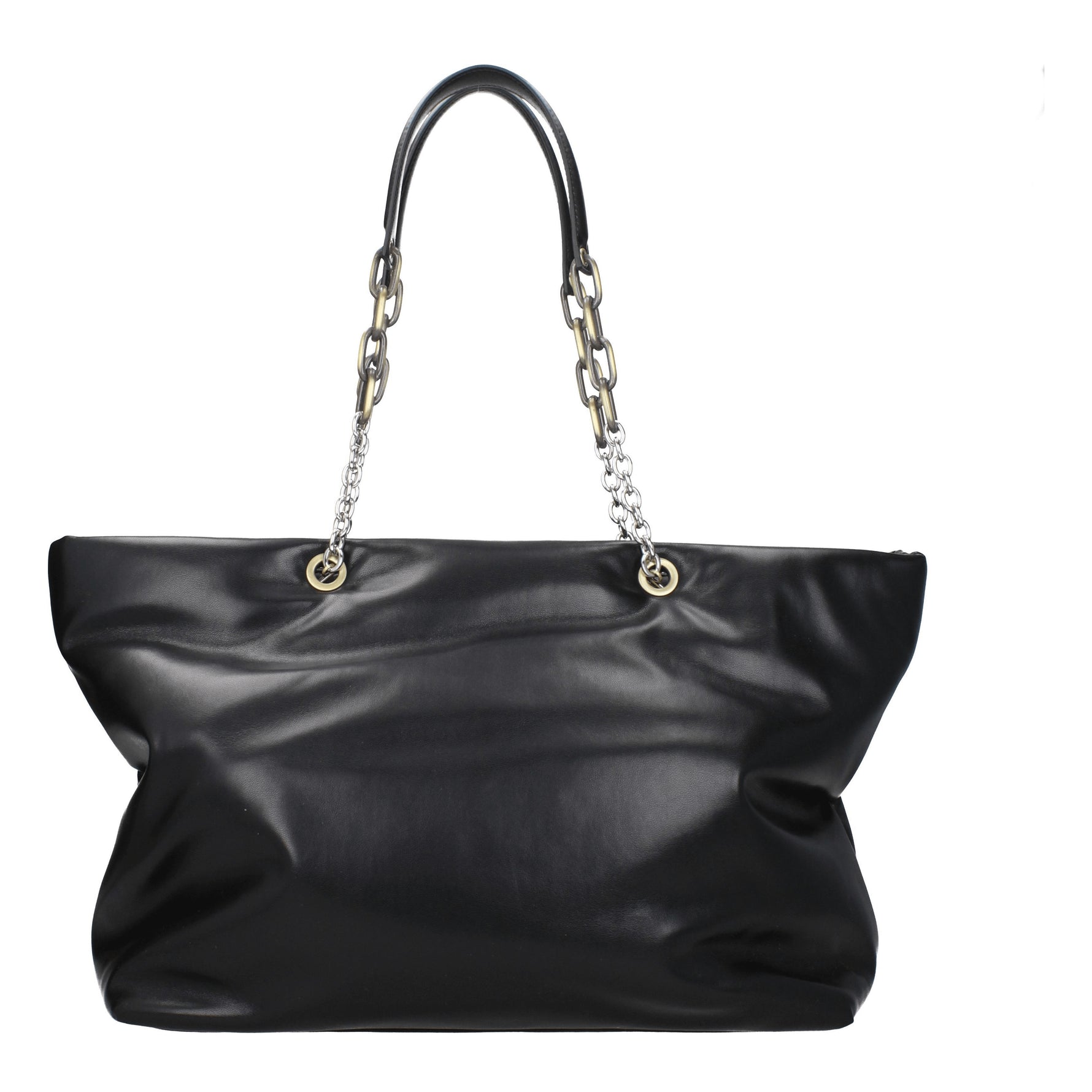 John Richmond Borse a Spalla Donna Poliuretano Nero