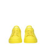 Dolce&Gabbana Sneakers Uomo Pelle Giallo Limone