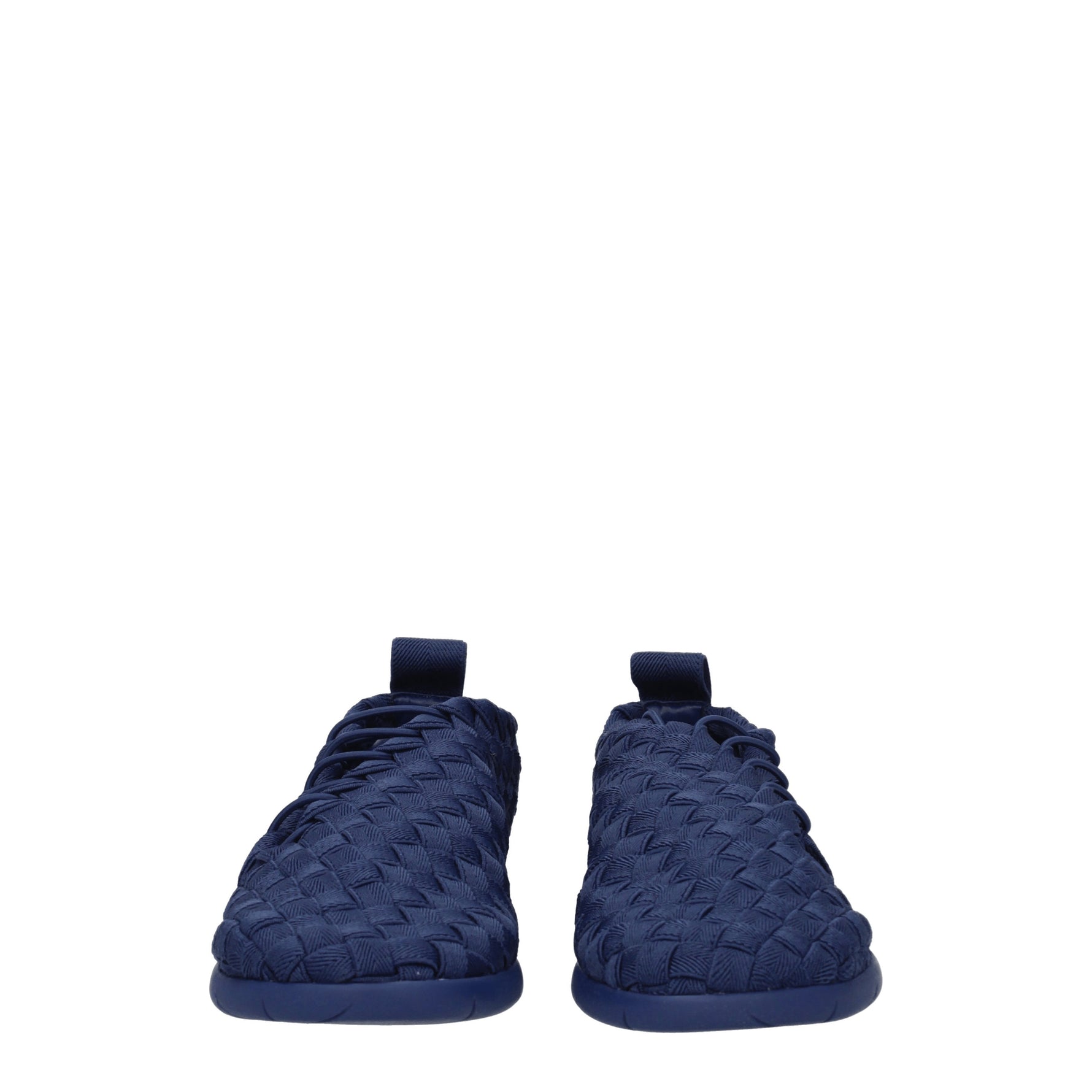 Bottega Veneta Sneakers Uomo Tessuto Blu