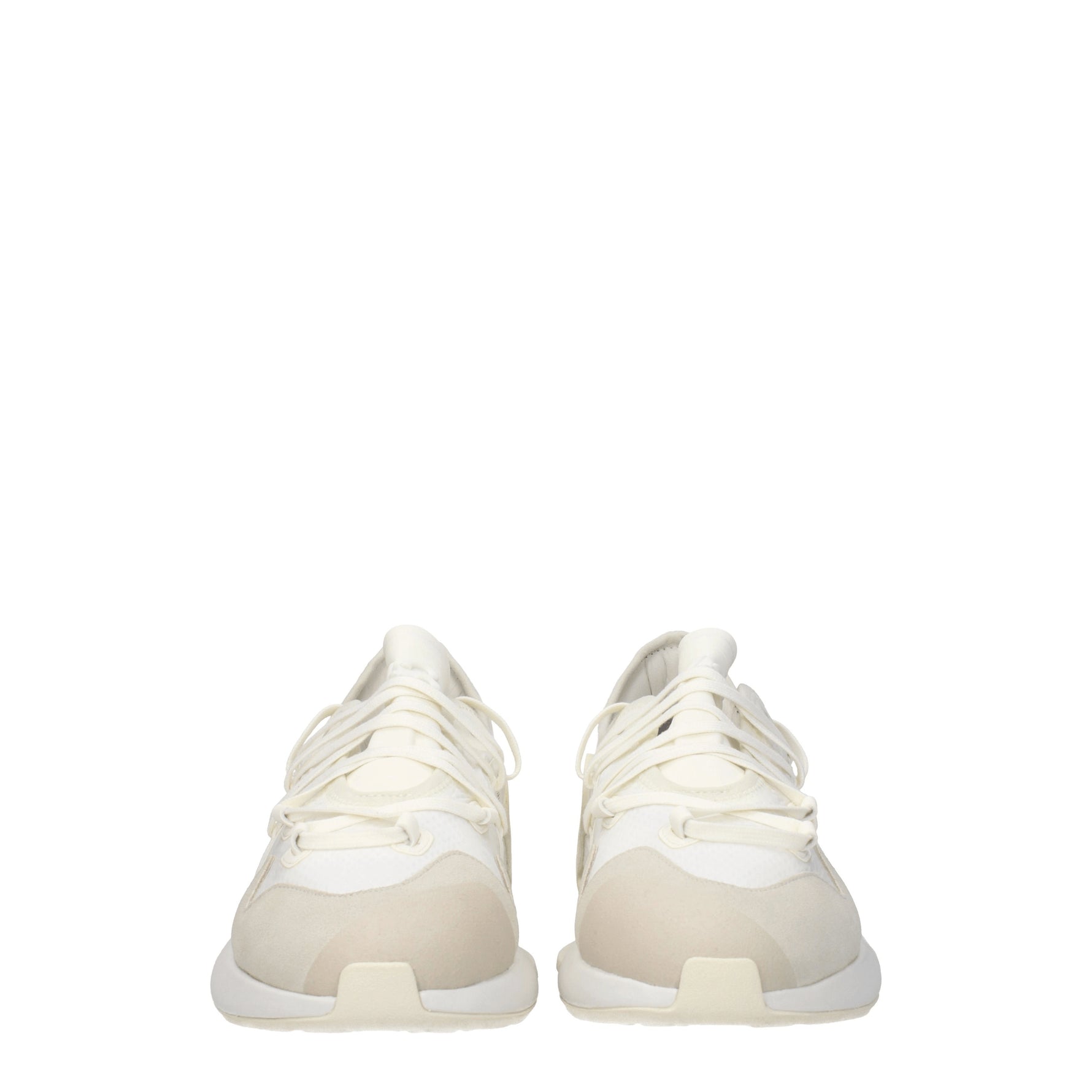 Y3 Yamamoto Sneakers idoso Uomo Tessuto Bianco Beige