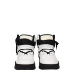 Saint Laurent Sneakers Uomo Pelle Bianco Nero