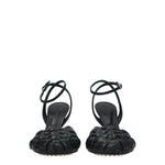 Bottega Veneta Sandali Donna Pelle Verde Calamaio