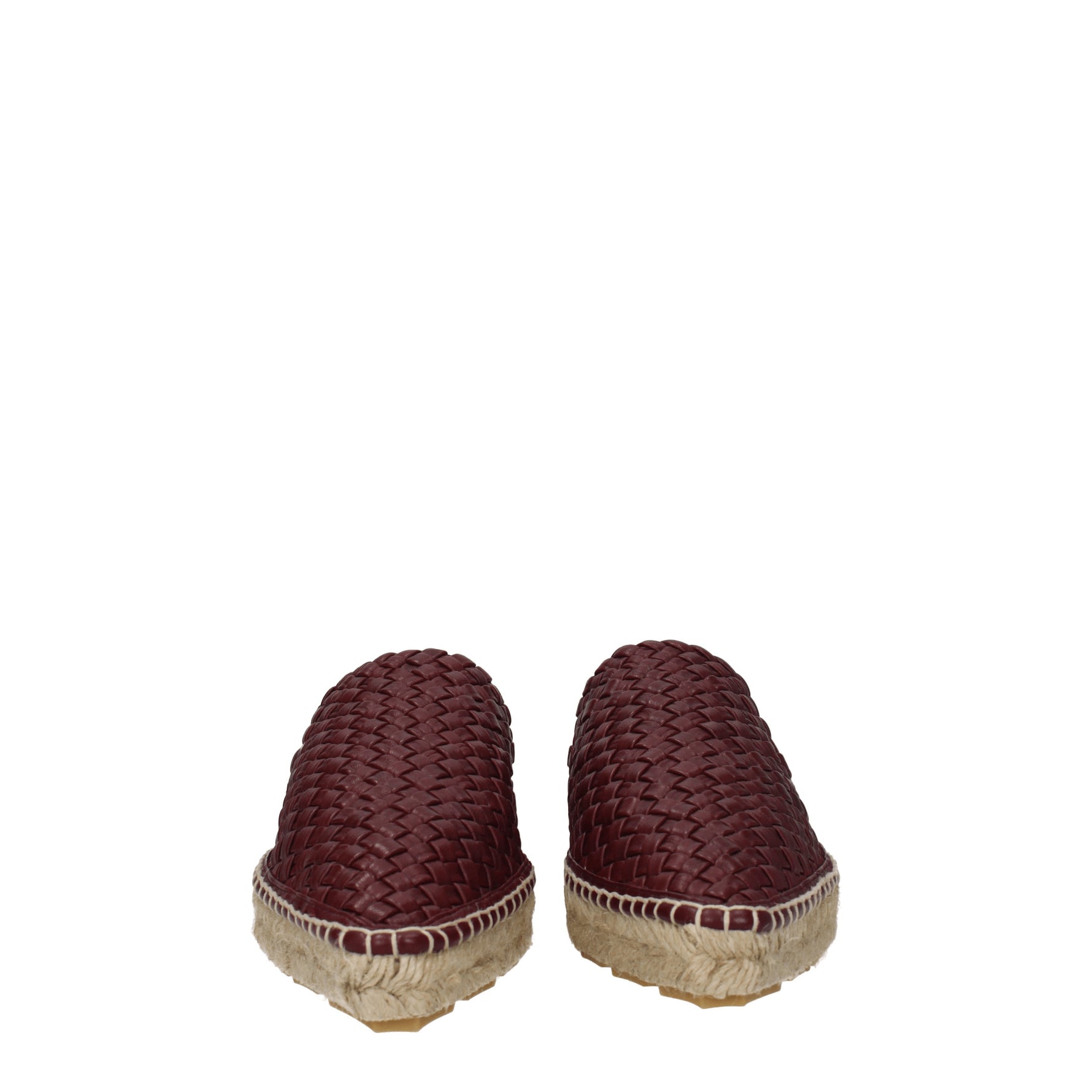 Bottega Veneta Ciabatte e Zoccoli Donna Pelle Marrone Merlot