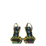 The Attico Sandali sienna Donna Pelle Multicolor
