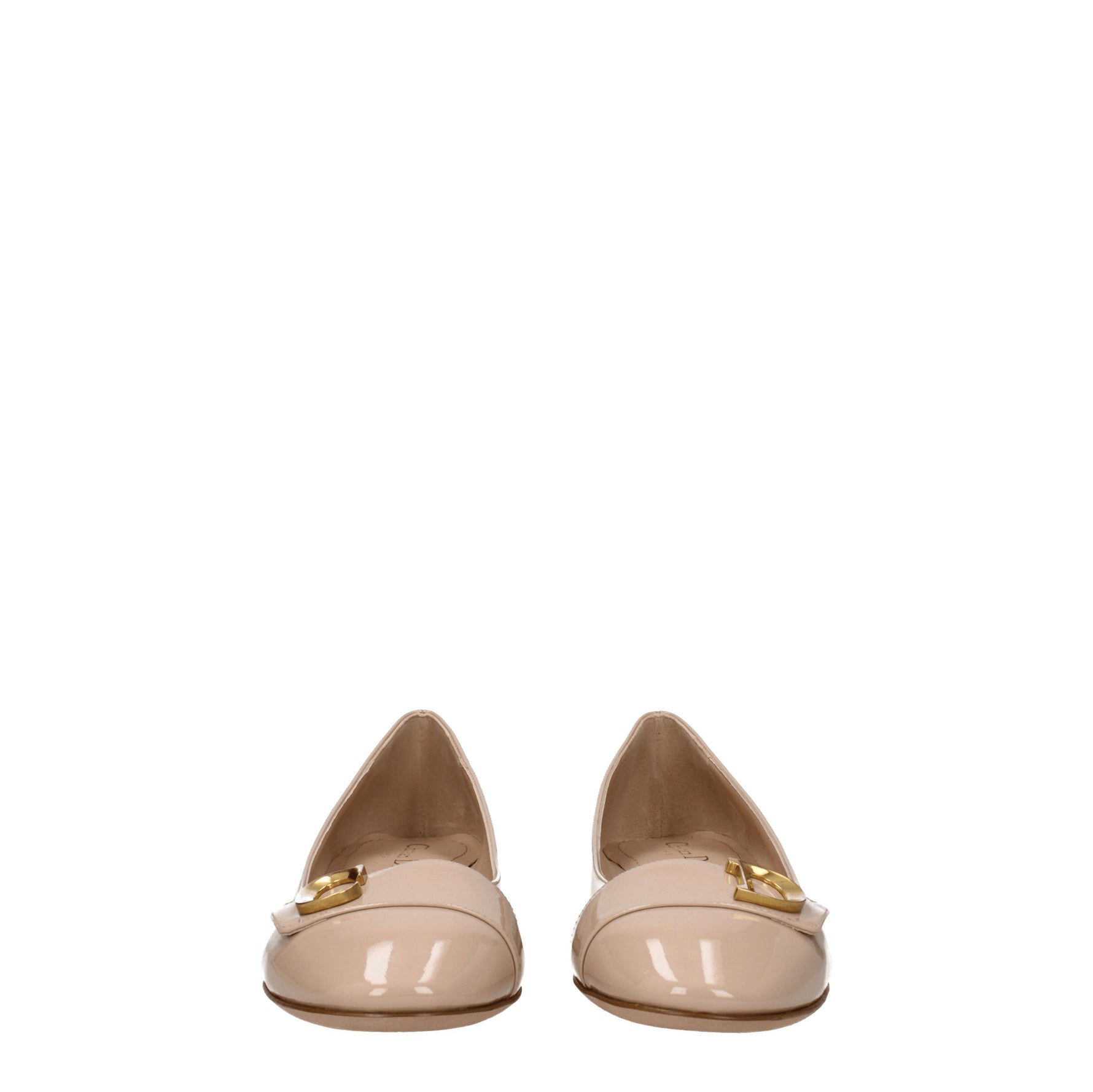 Christian Dior Ballerine Donna Vernice Rosa Nudo