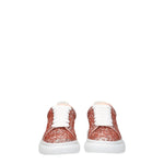 Alexander McQueen Idee Regalo sneakers kids Donna Glitter Rosa Oro Rosa