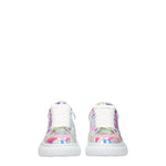 Alexander McQueen Idee Regalo sneakers kids Donna PVC Multicolor Bianco