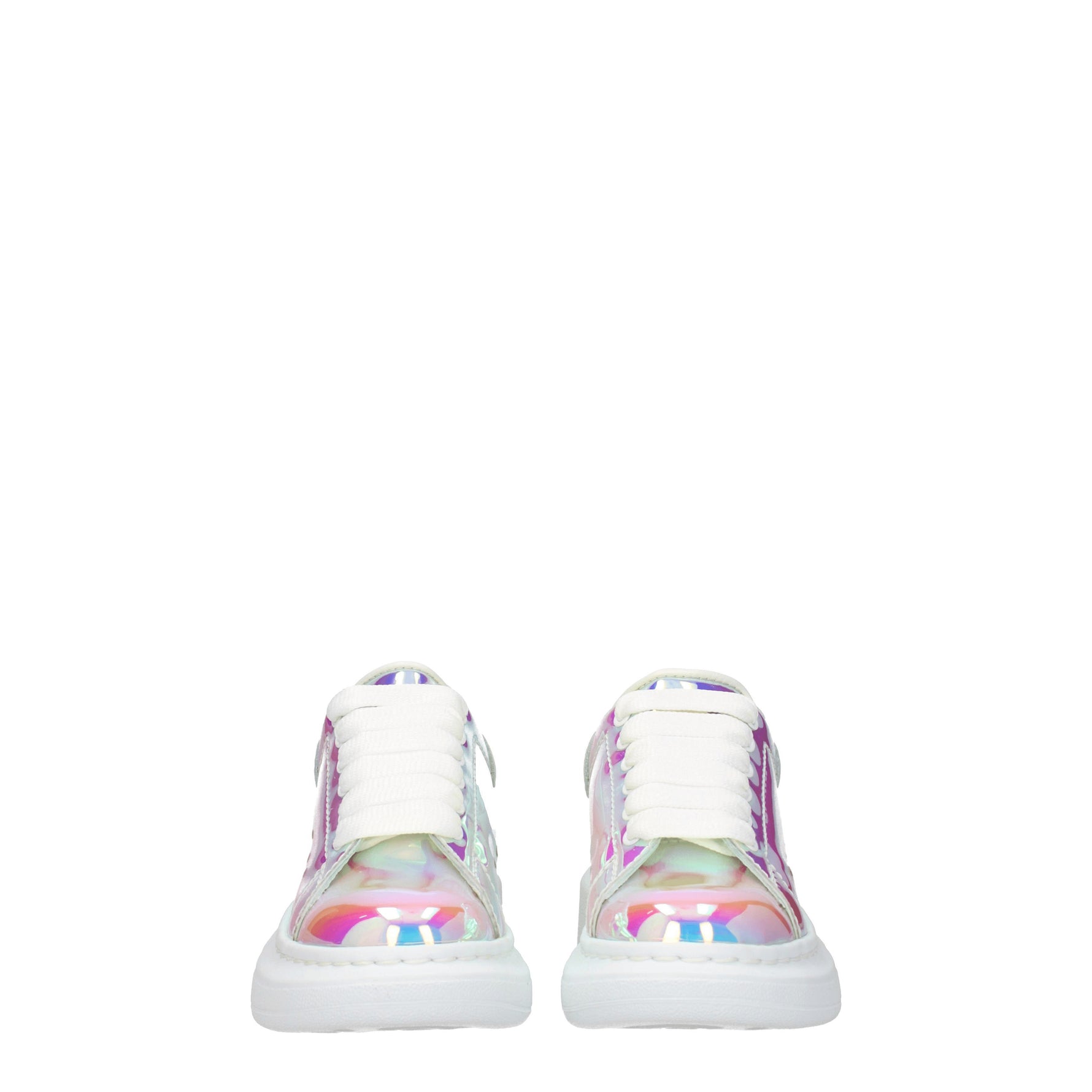 Alexander McQueen Idee Regalo sneakers kids Donna PVC Multicolor Bianco