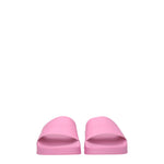 Balenciaga Idee Regalo slippers kids Donna Gomma Rosa Rosa Tenue