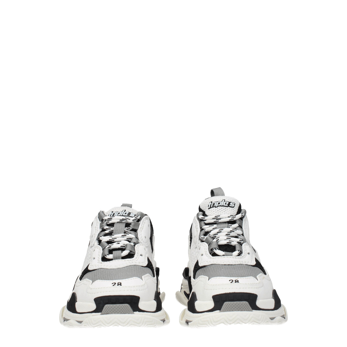 Balenciaga Idee regalo sneakers kids Uomo Tessuto Bianco Nero