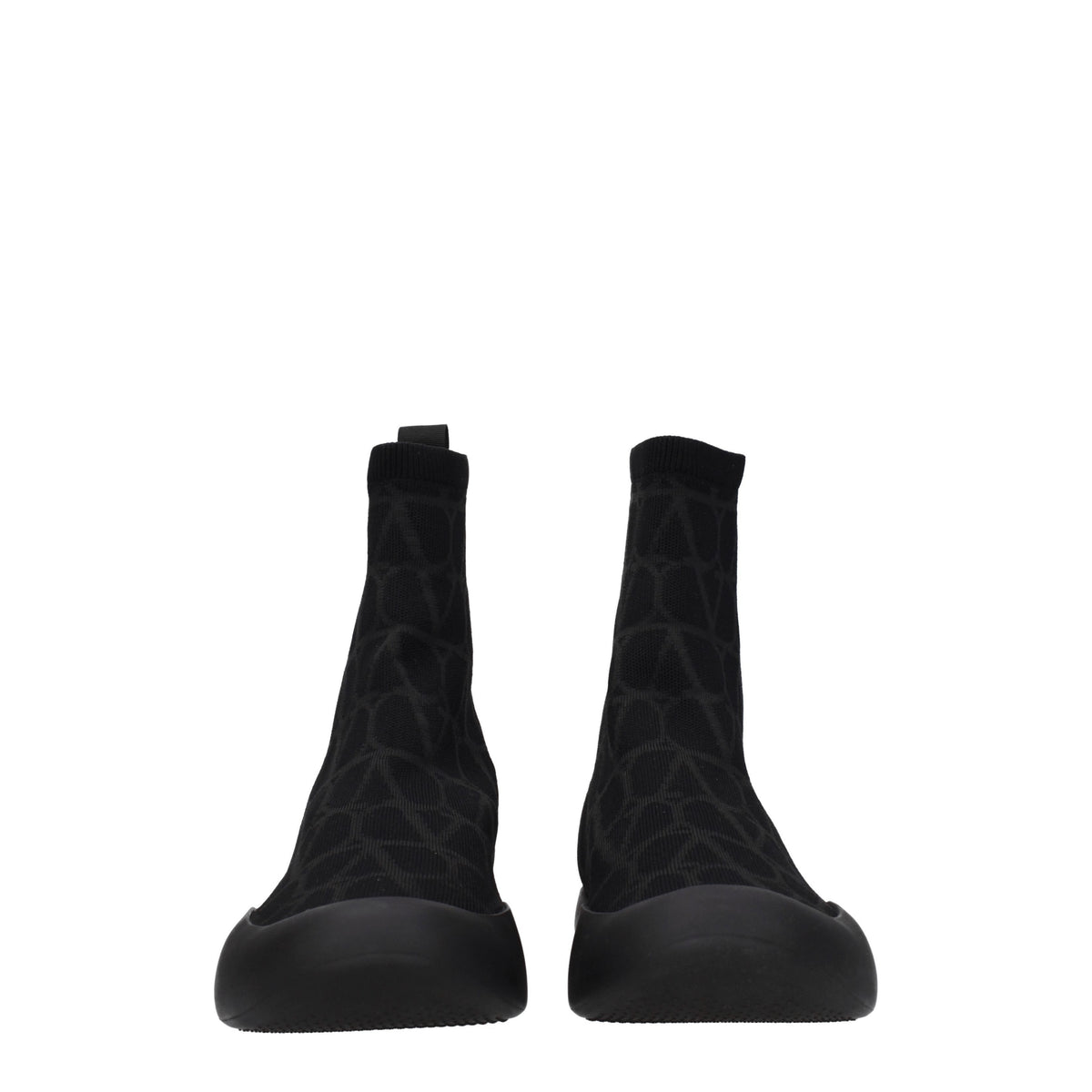 Valentino Garavani Sneakers Uomo Tessuto Nero