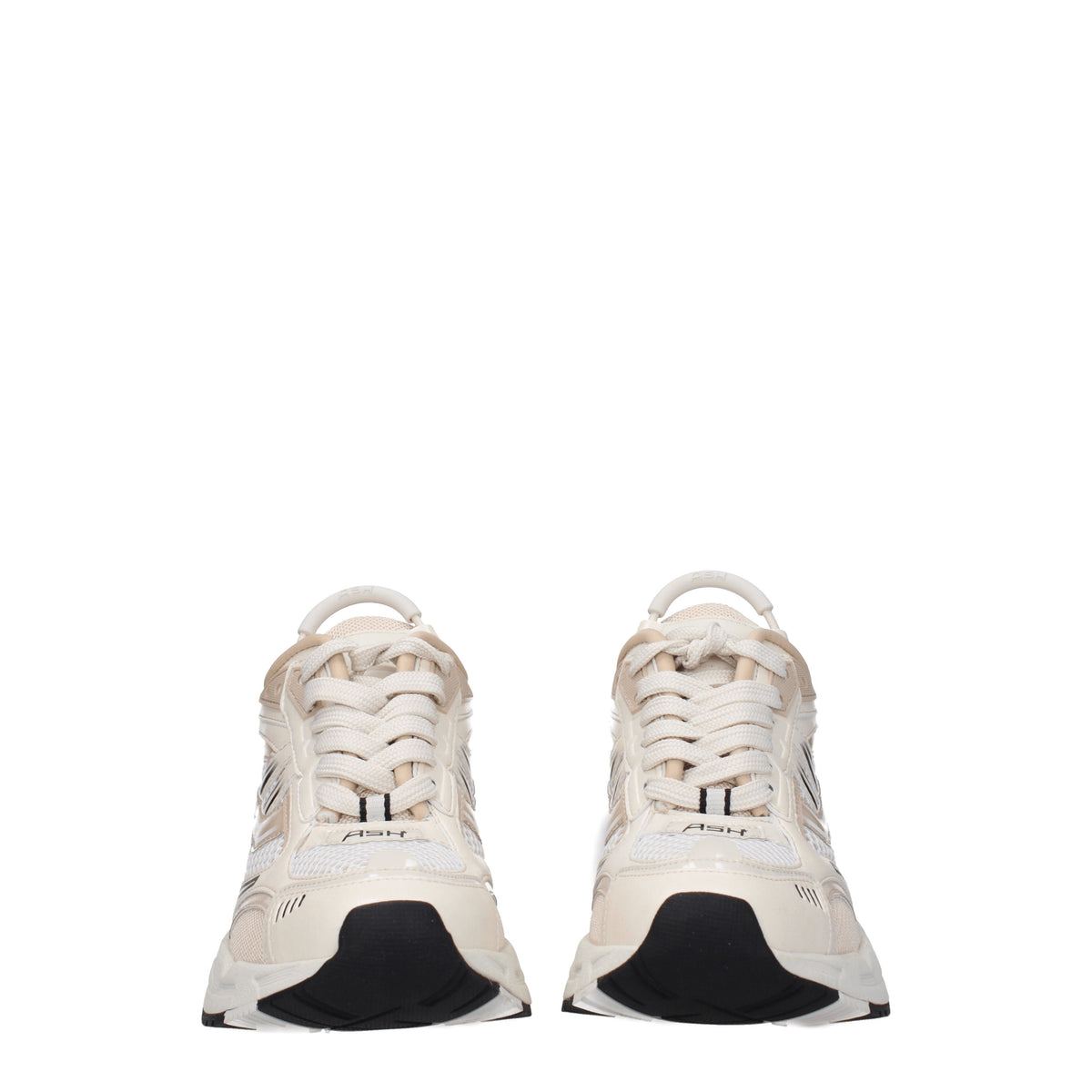 Ash Sneakers race Donna Tessuto Beige Rosa