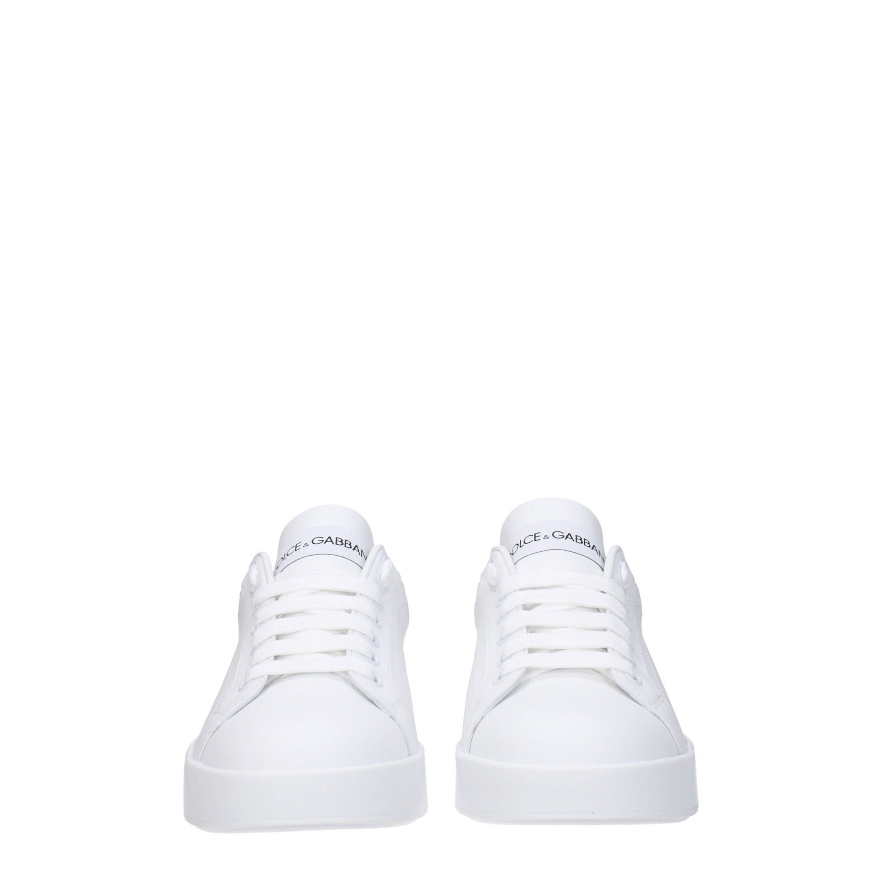 Dolce&Gabbana Sneakers Donna Pelle Bianco