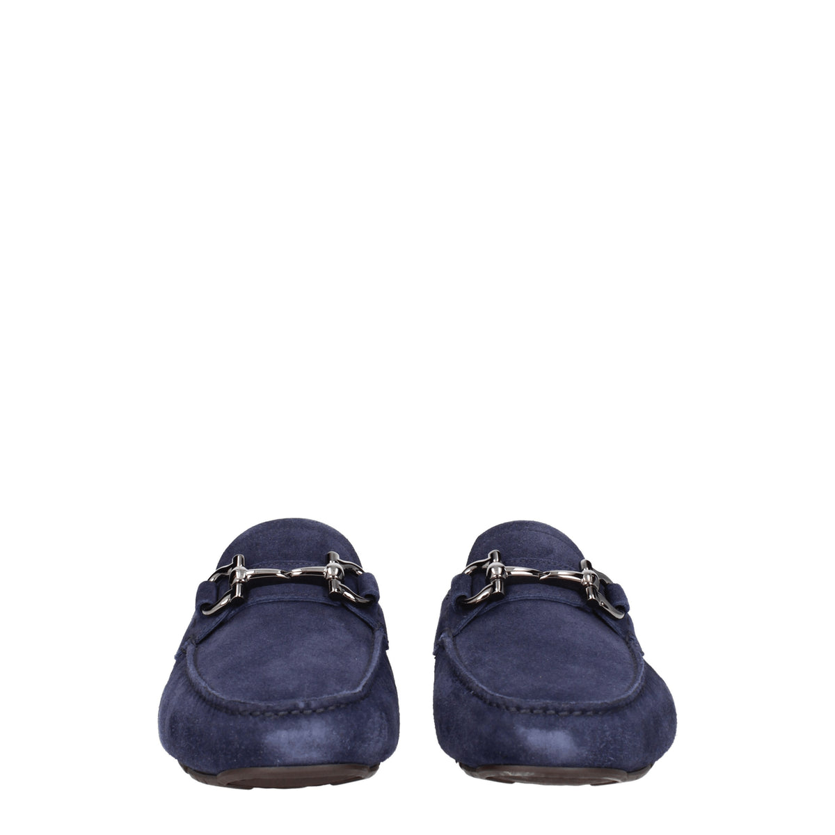 Salvatore Ferragamo Mocassini parigi eco Uomo Camoscio Blu Blu Marino