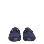 Salvatore Ferragamo Mocassini parigi eco Uomo Camoscio Blu Blu Marino