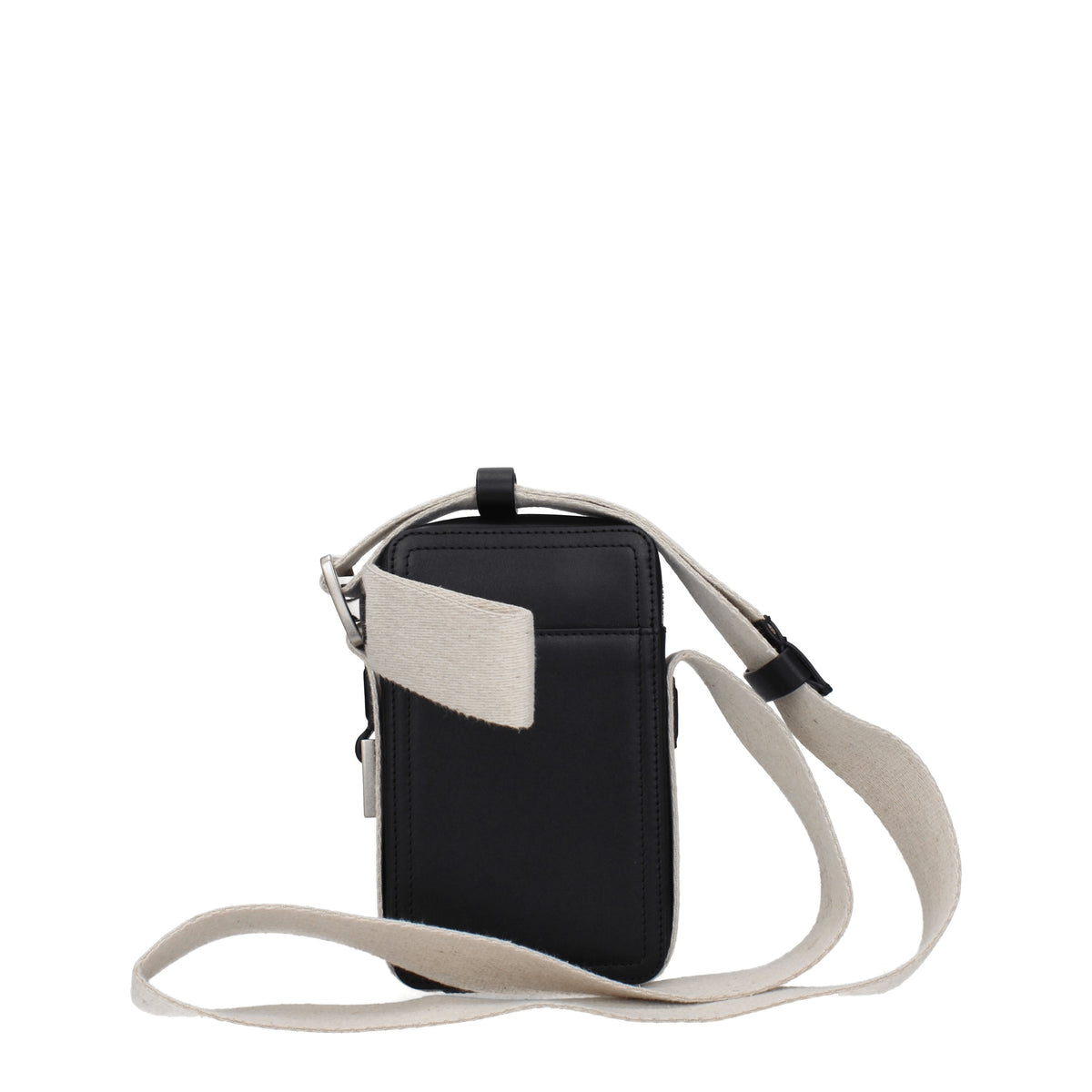 Jacquemus Borse a Tracolla le cuerda vertical Uomo Pelle Nero