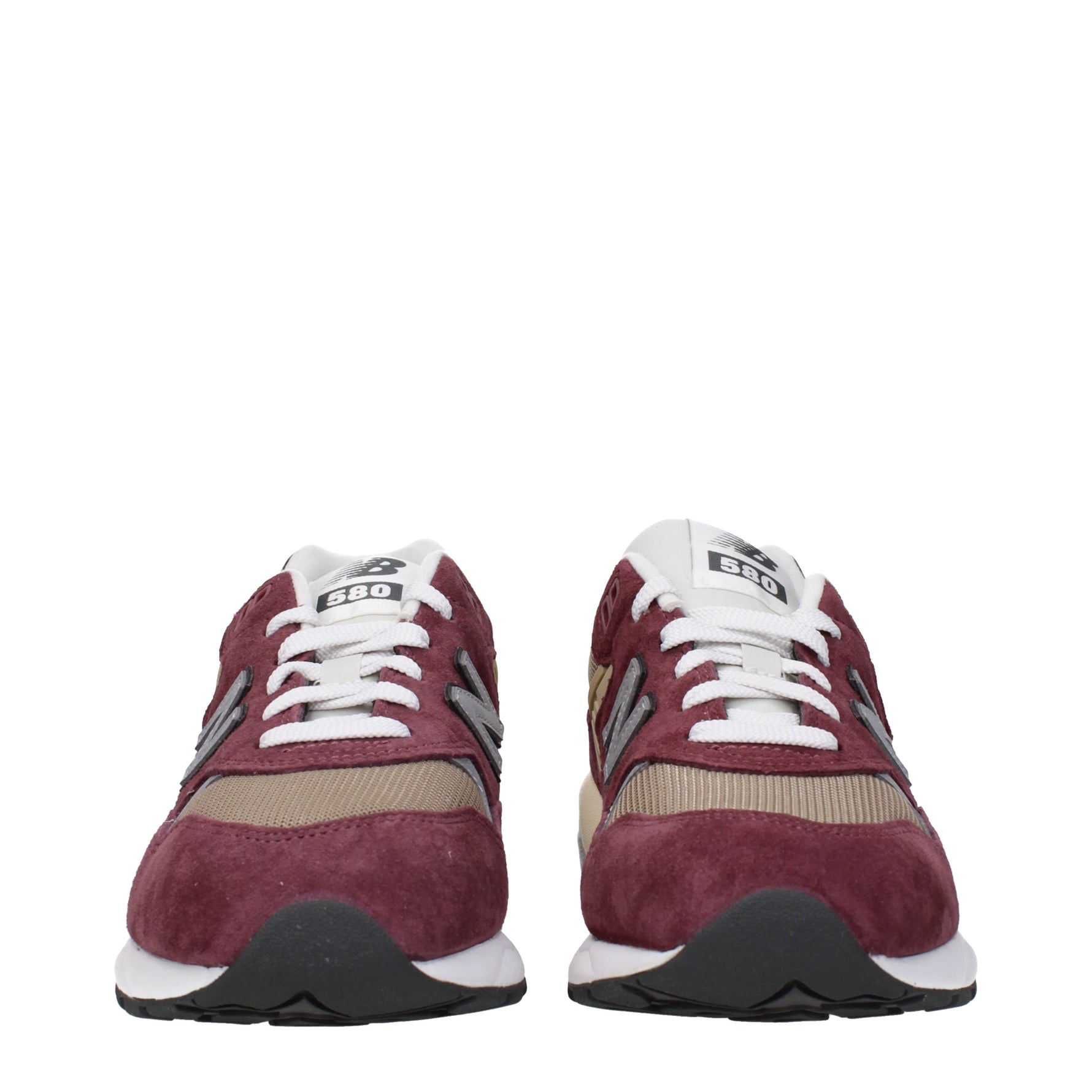 Balance 580 New Balance Suede Burgundy New Balance Sneakers Men