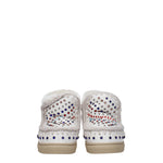 Mou Stivaletti Donna Pelle Bianco Viola