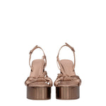 Salvatore Ferragamo Sandali sabina Donna Raso Beige Amaretto