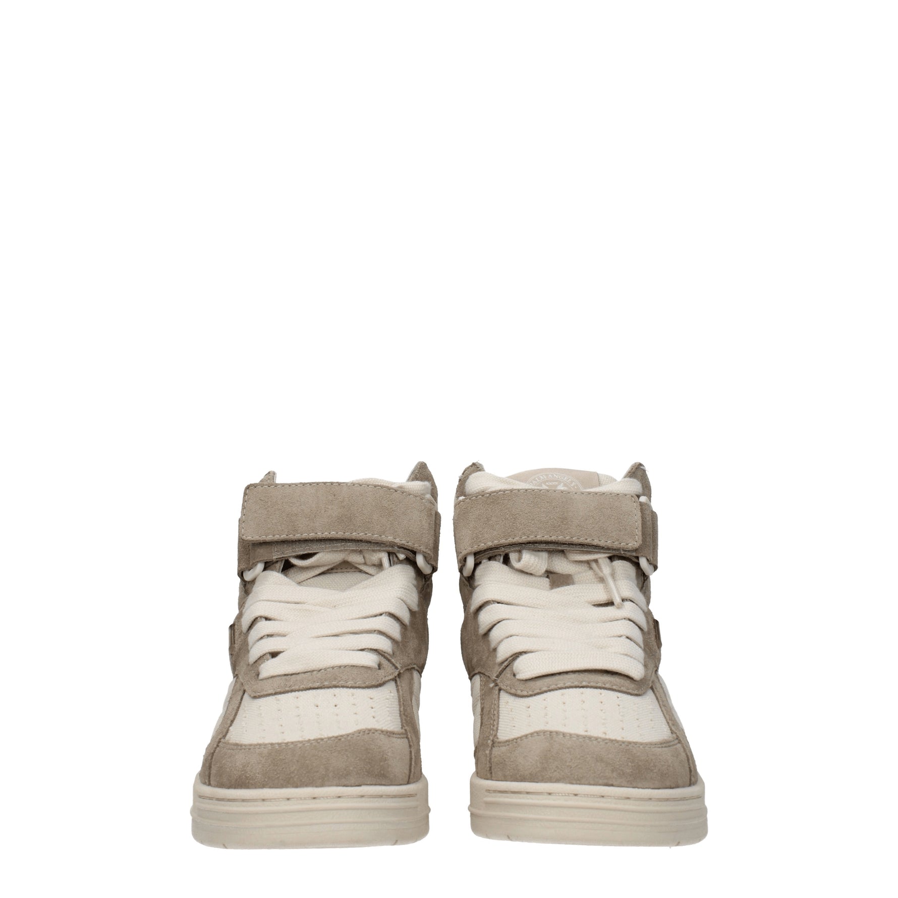Palm Angels Sneakers Donna Camoscio Beige Camel