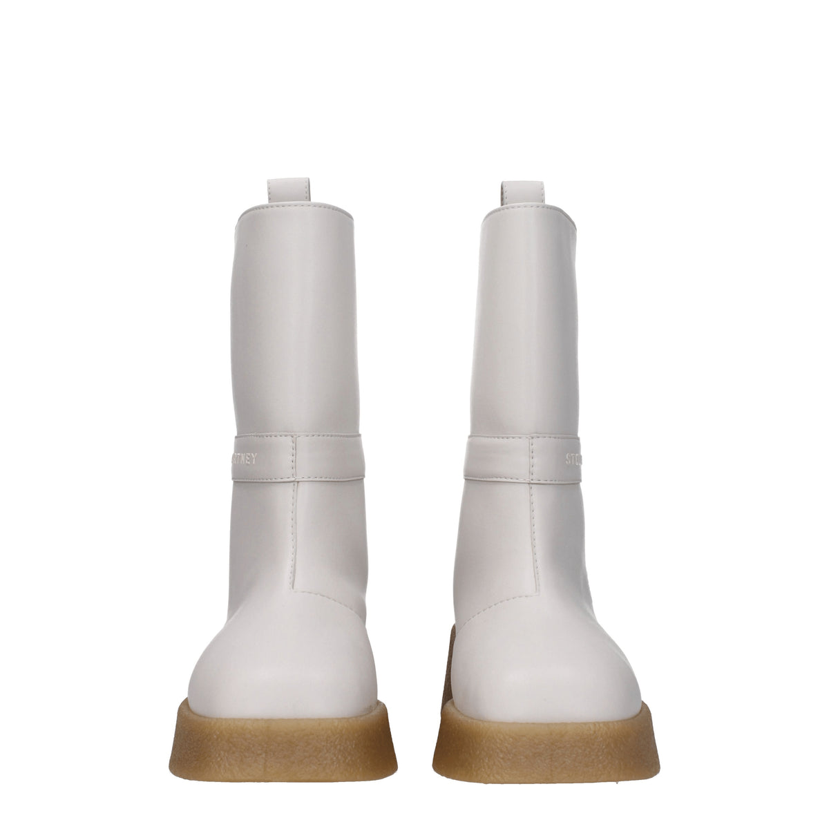 Stella McCartney Stivaletti skyla Donna Eco Pelle Beige Latte