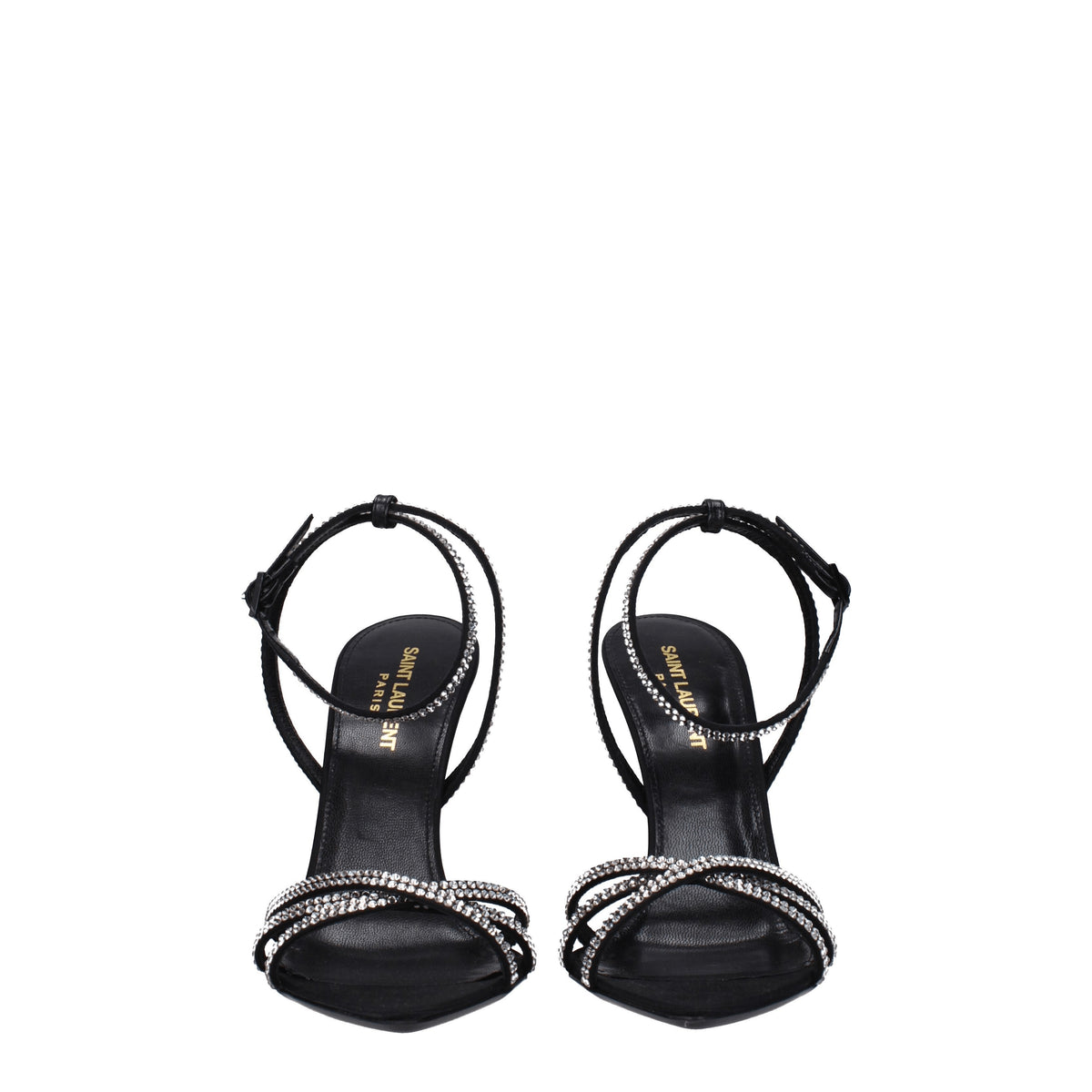Saint Laurent Sandali ava Donna Raso Nero