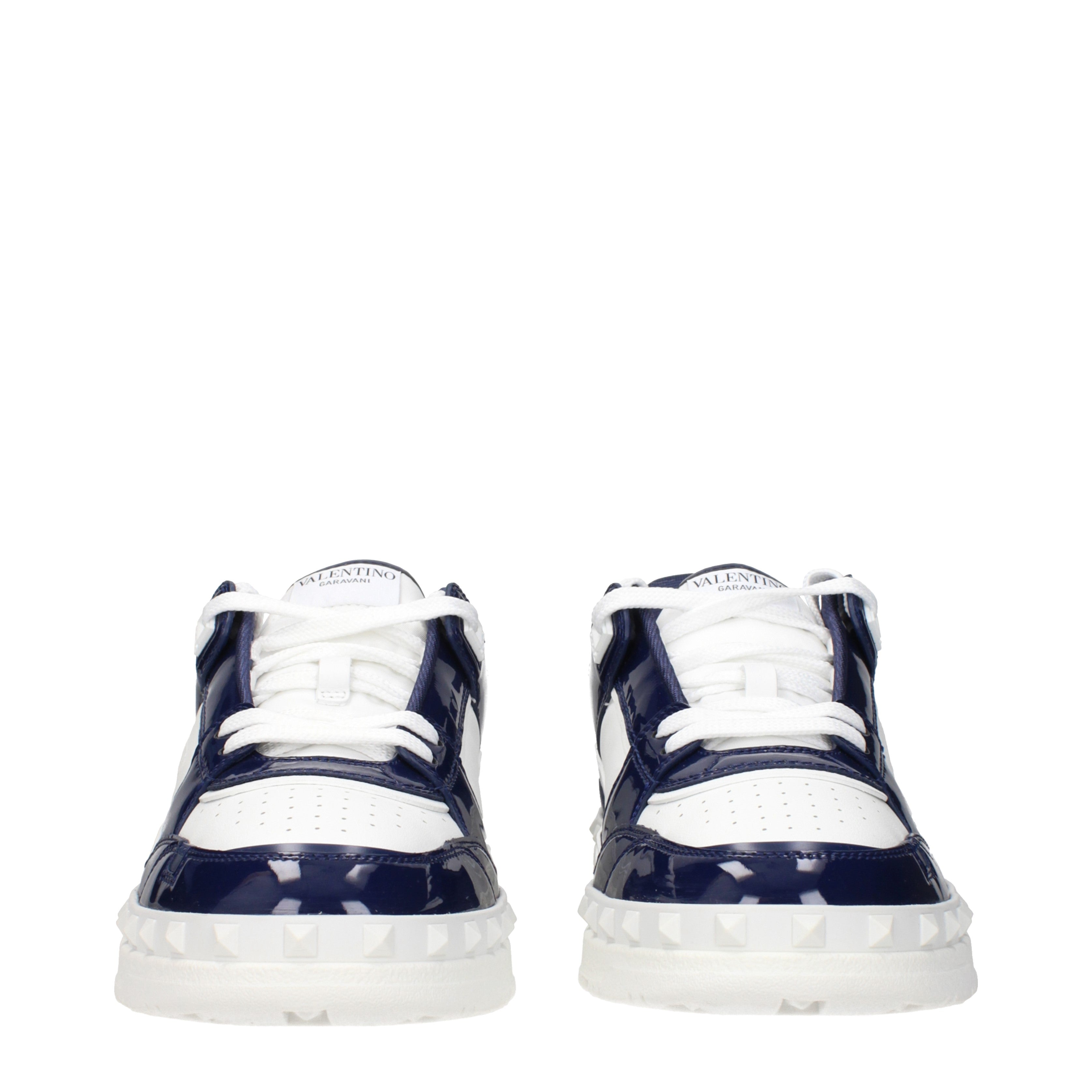 Valentino Garavani Sneakers Men Leather White/Blue | B-Exit – B