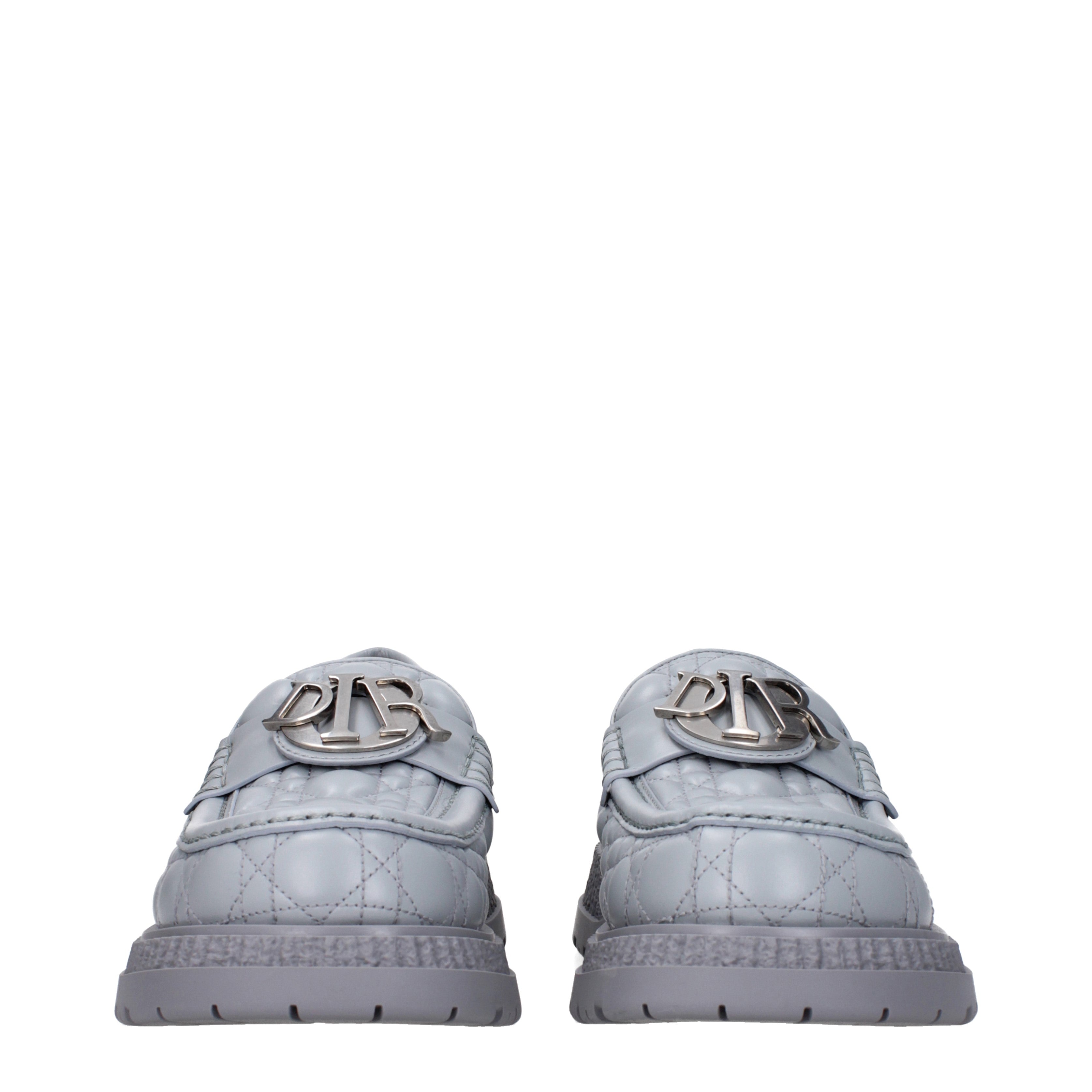 Christian Dior Loafers Men Leather Gray | B-Exit – B-Exit top shop