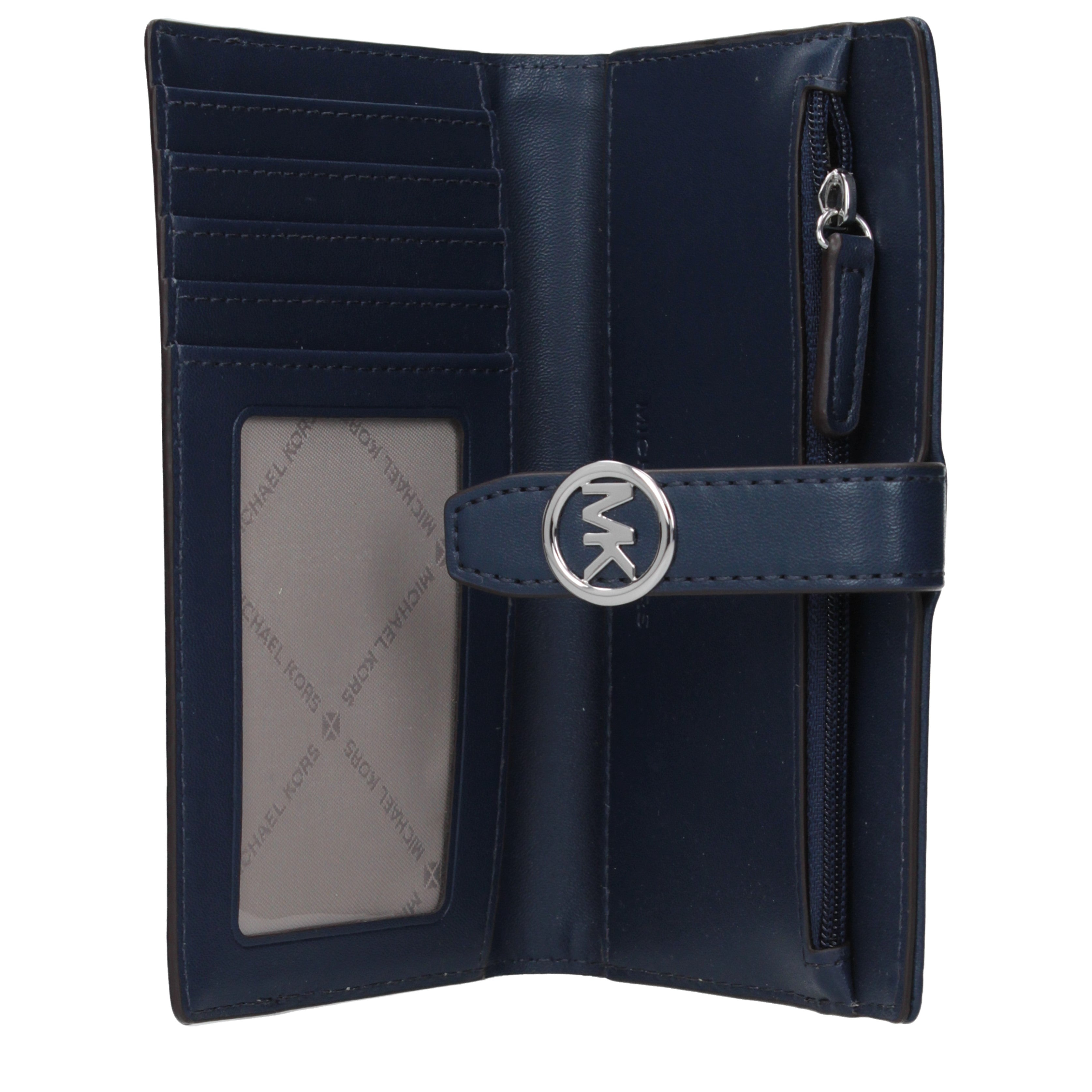 Michael Kors Wallets Women Fabric Blue/Denim | B-Exit – B-Exit top